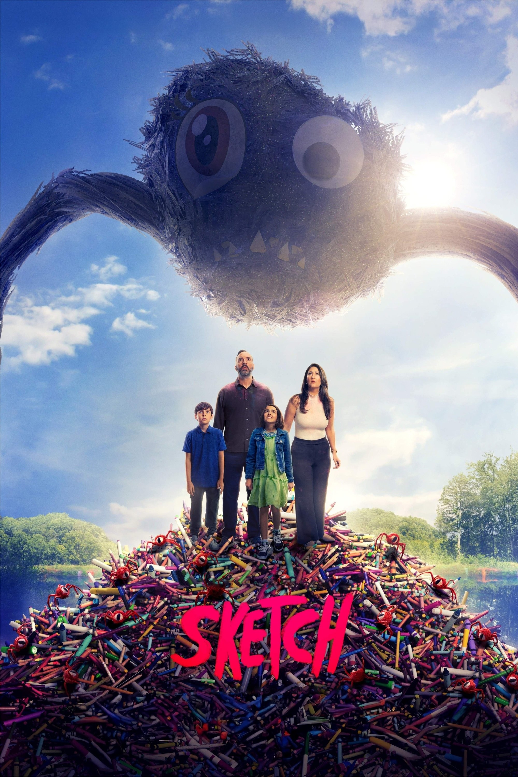 Poster de SKETCH. CUIDADO CON LO QUE DIBUJAS