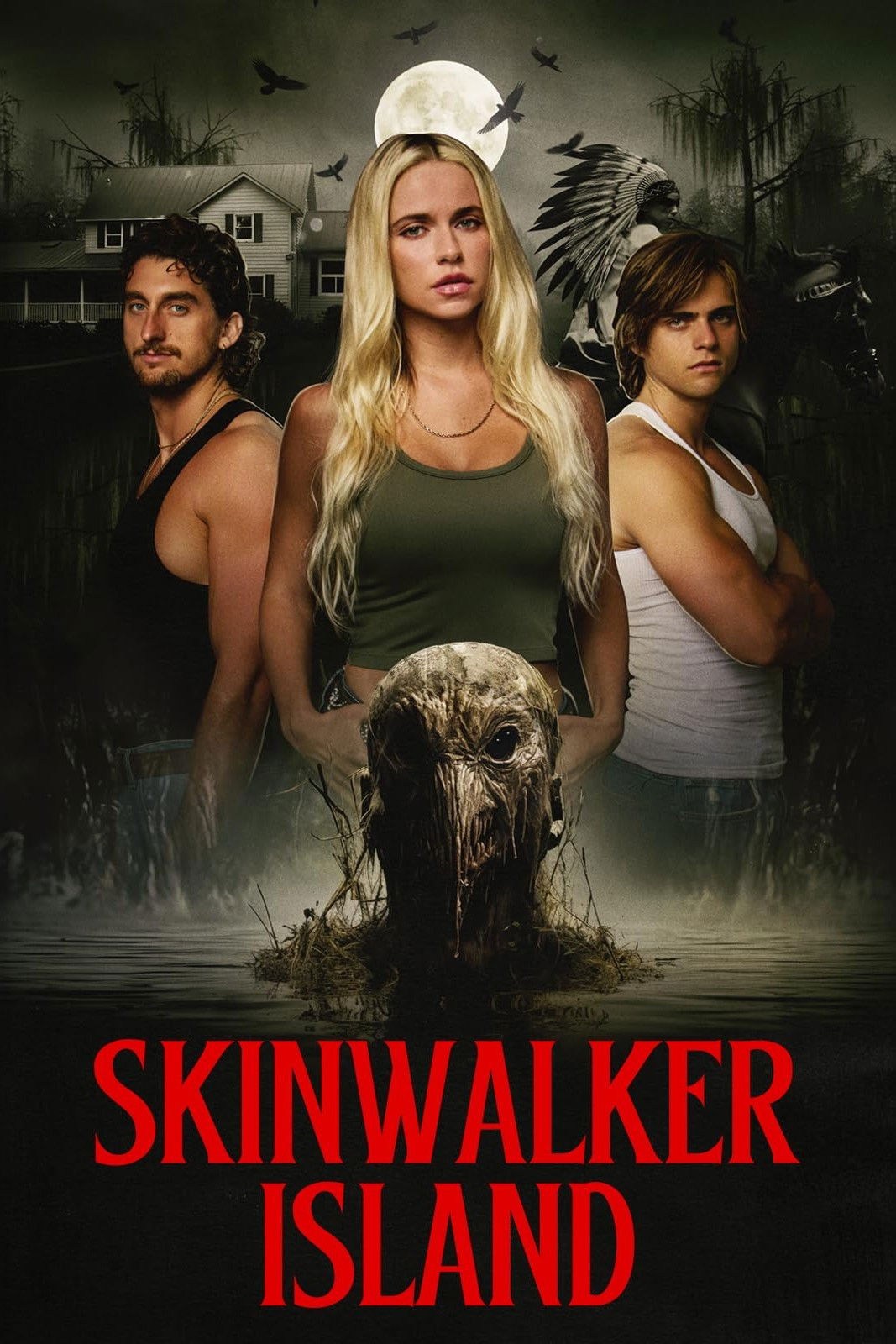 Poster de SKINWALKER ISLAND en inglés