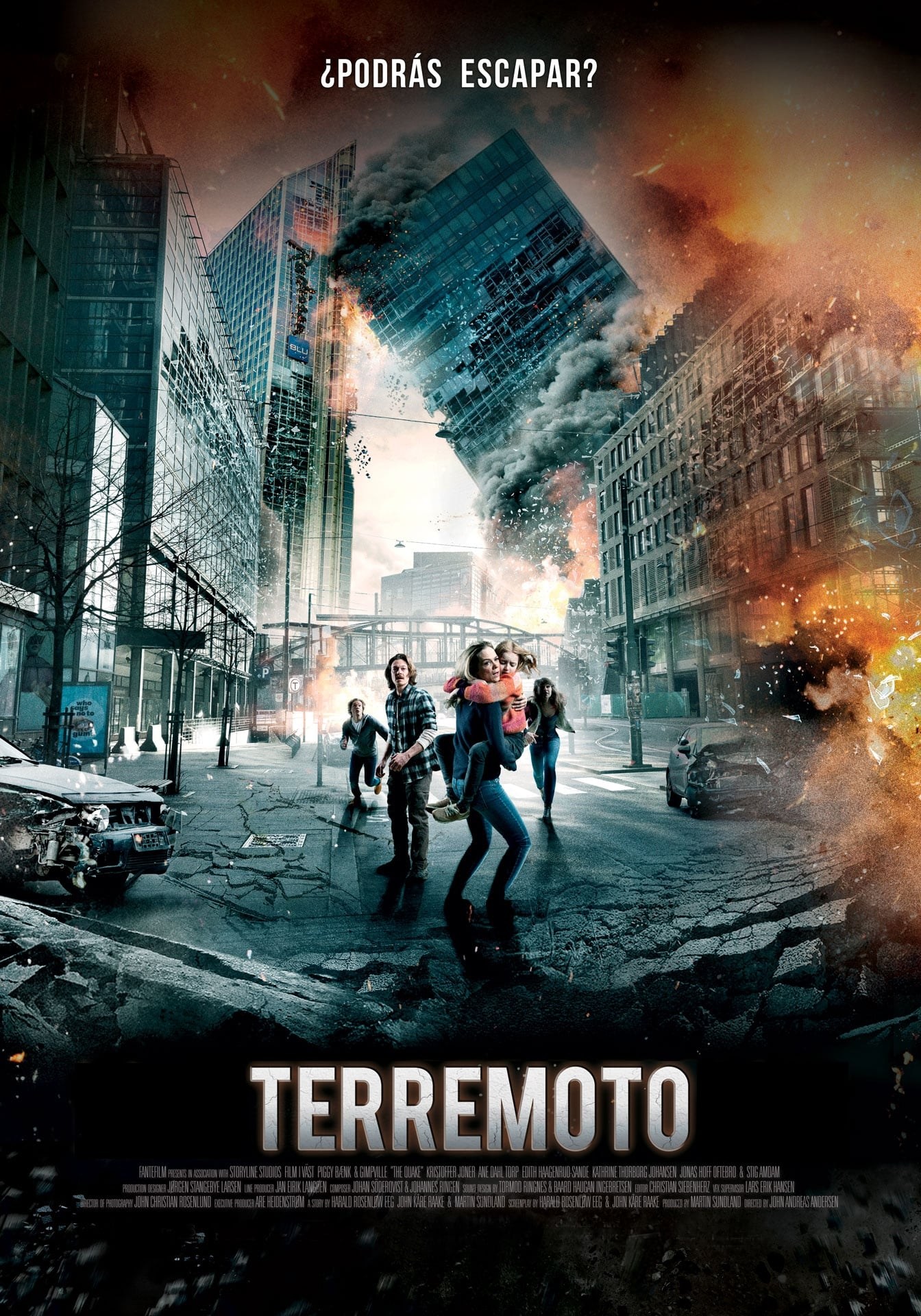 Poster de TERREMOTO en español