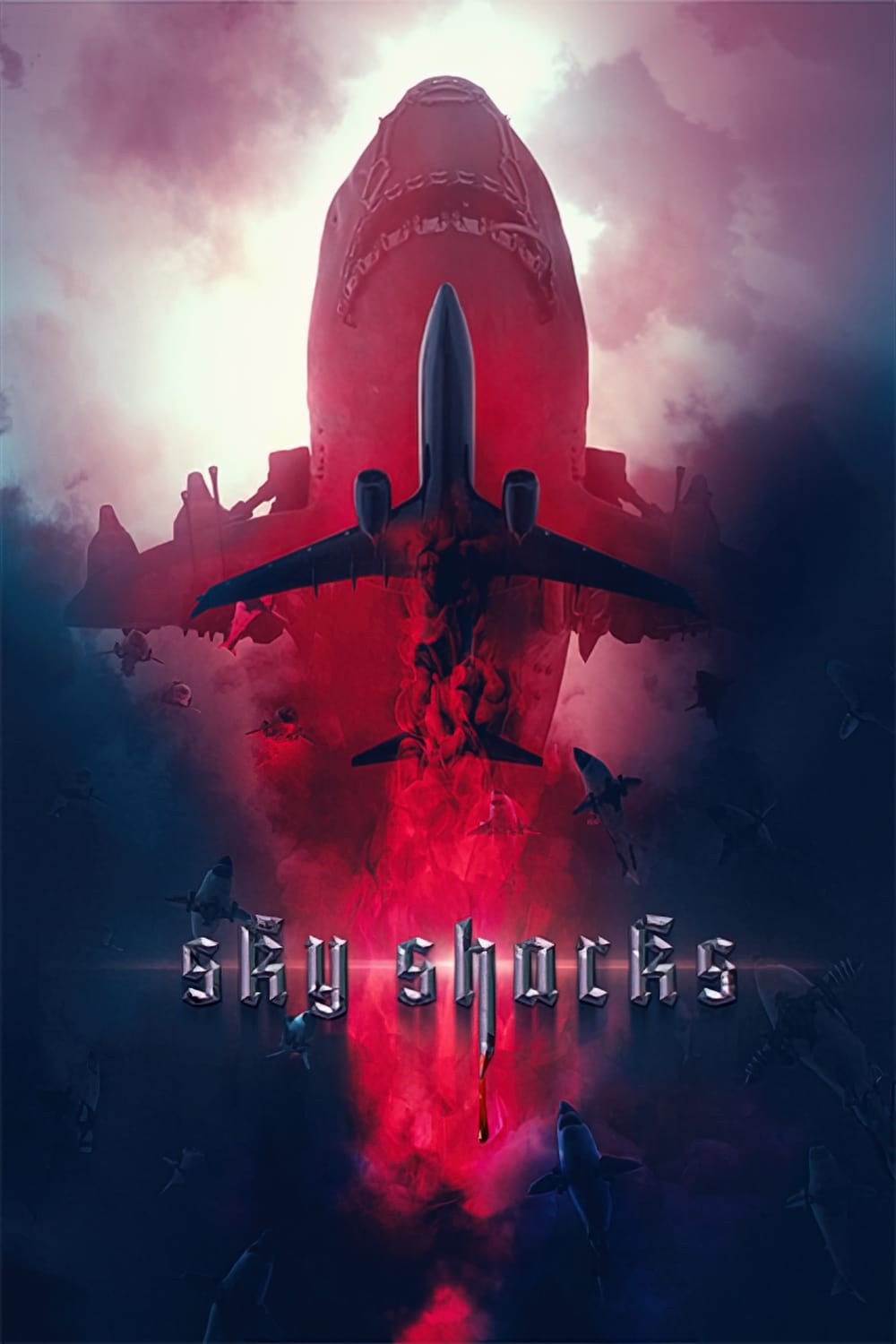 Poster de SKY SHARKS en inglés