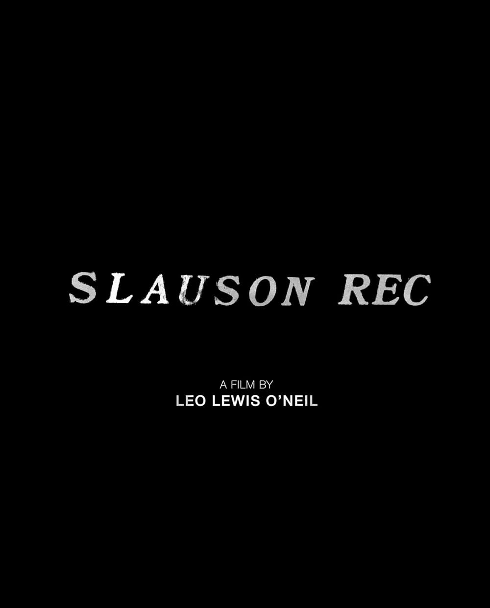 Poster de SLAUSON REC