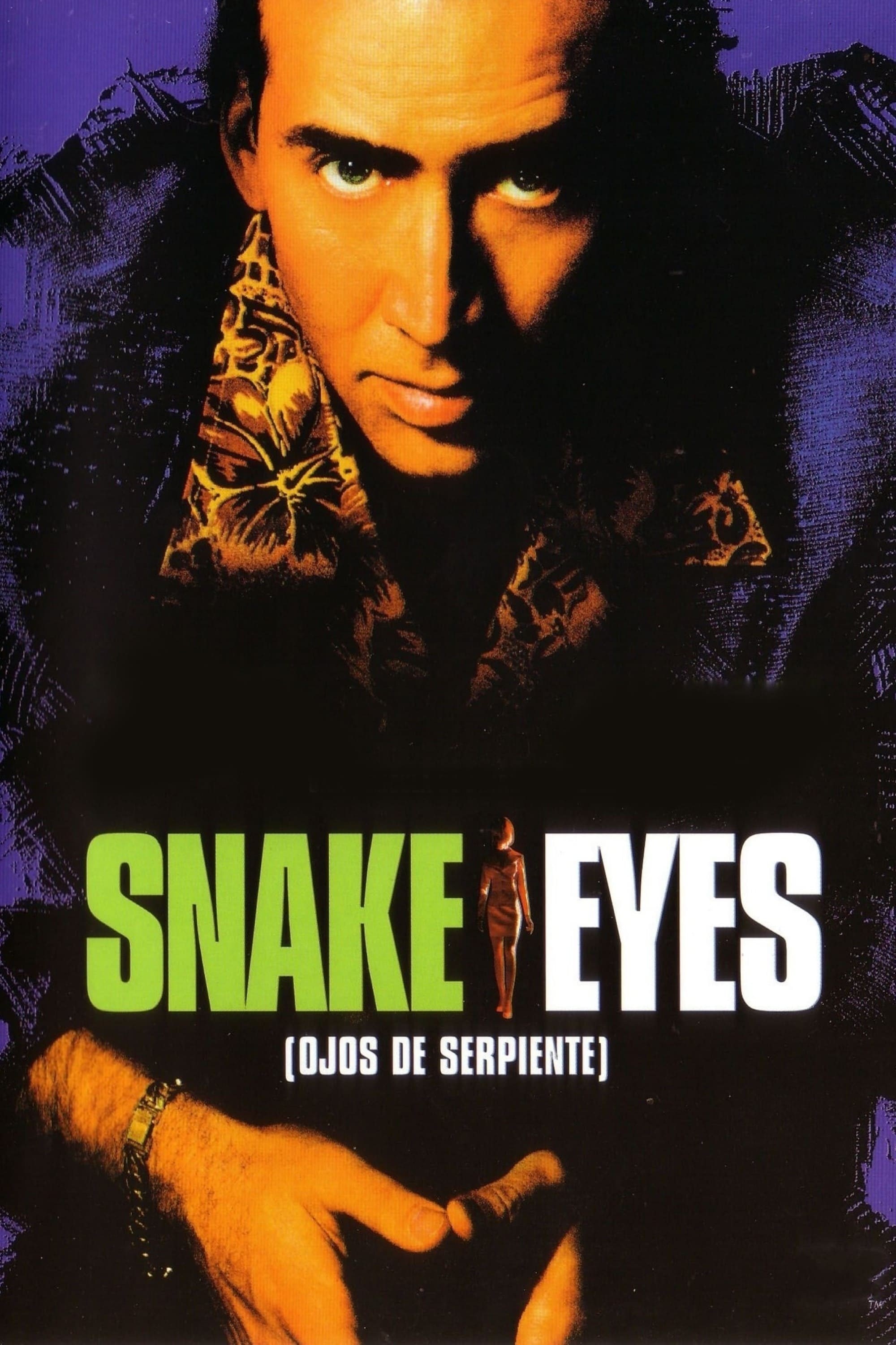 Poster de SNAKE EYES (OJOS DE SERPIENTE) en español