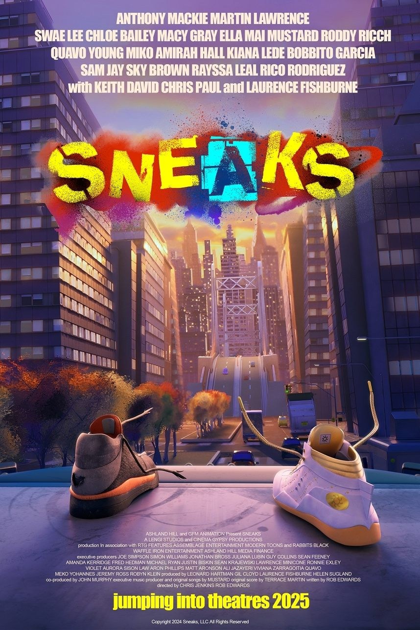 Poster de SNEAKS en inglés