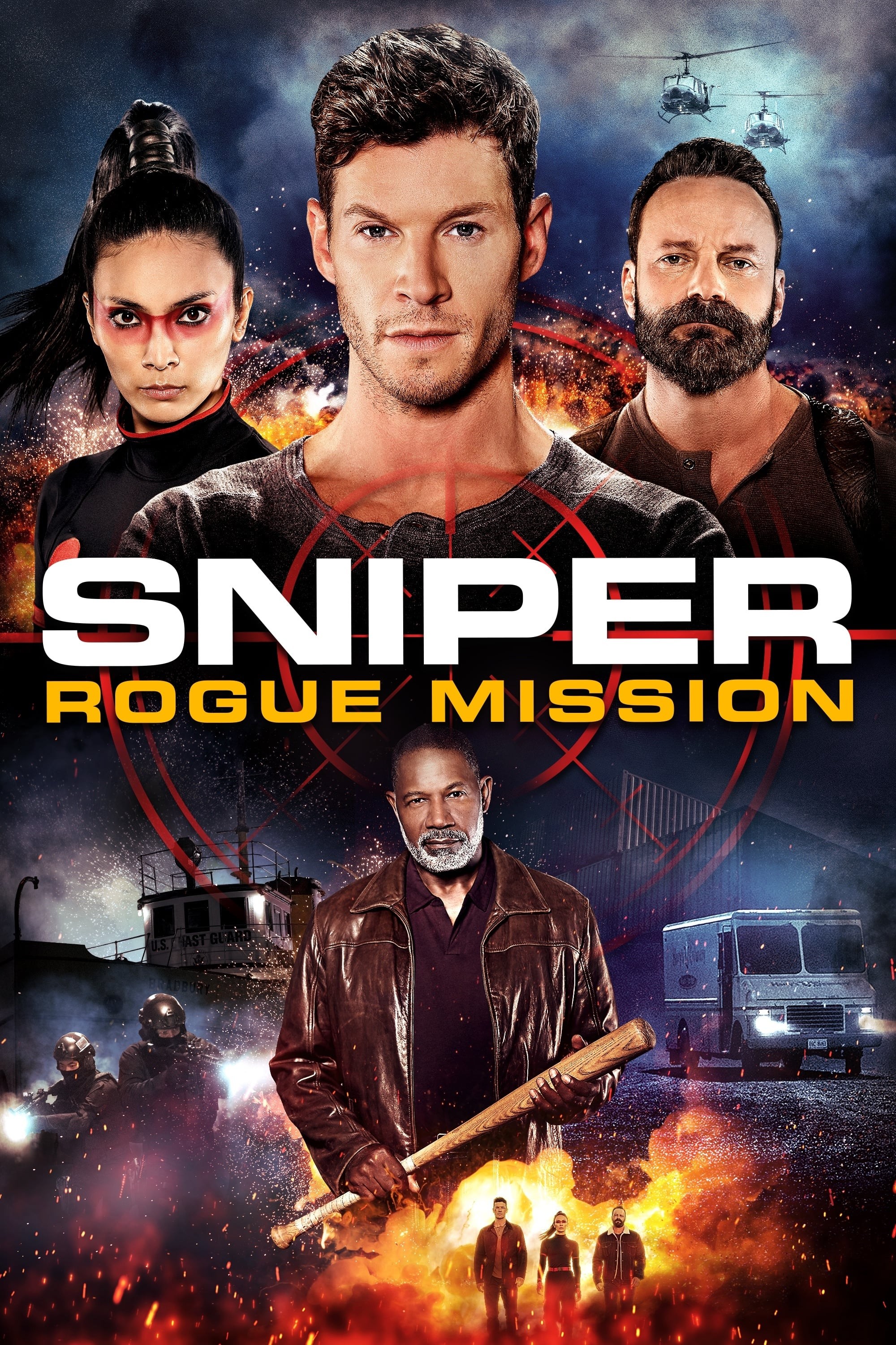 Poster de SNIPER: ROGUE MISSION en inglés