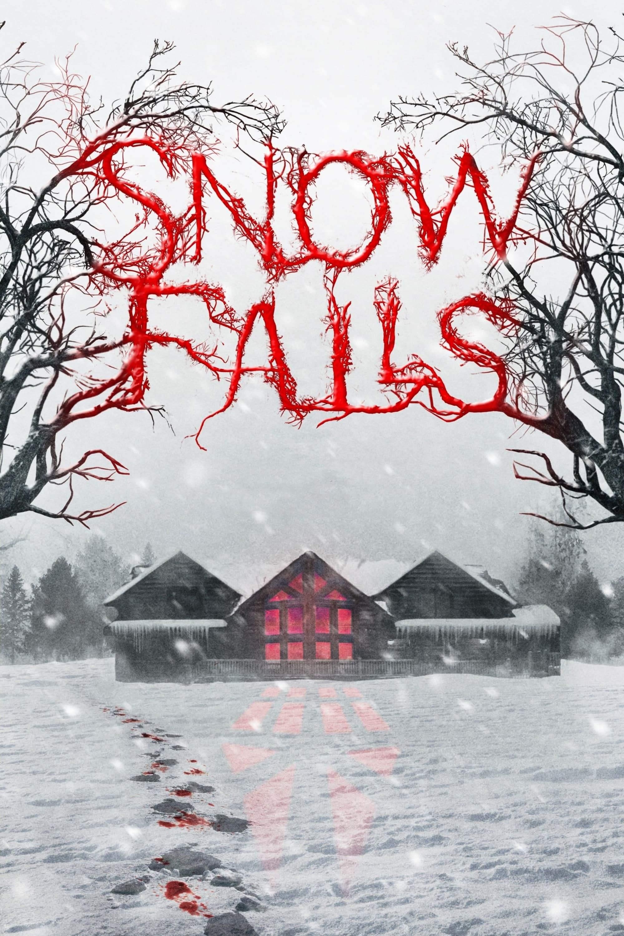 Poster de SNOW FALLS en inglés