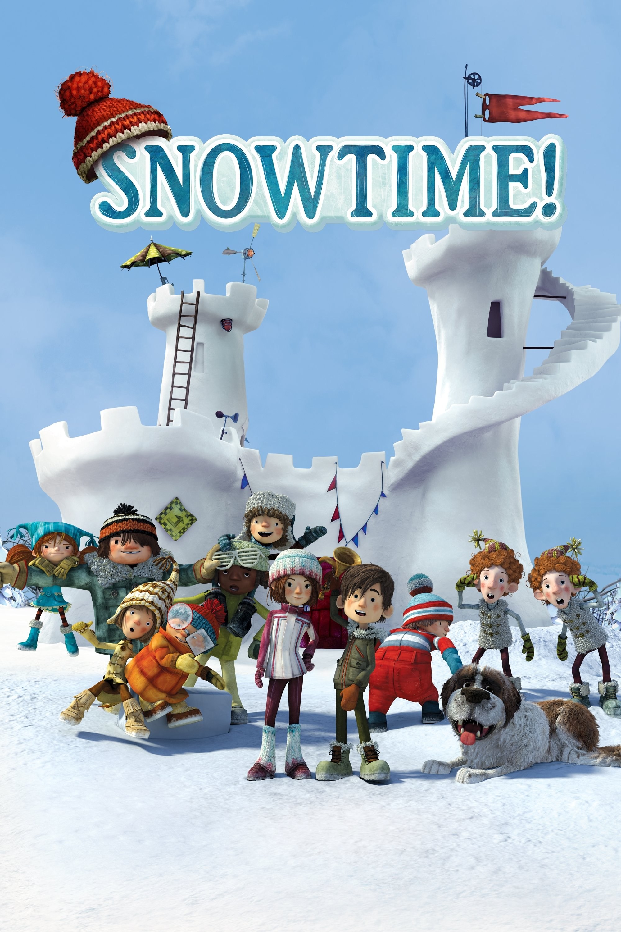 Poster de SNOWTIME! en inglés