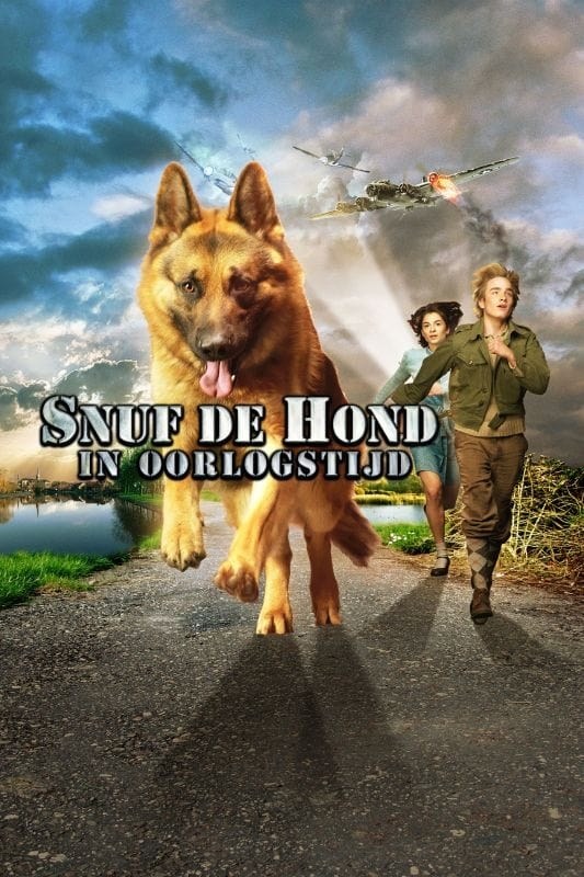 Poster de SNUF DE HOND IN OORLOGSTIJD en inglés