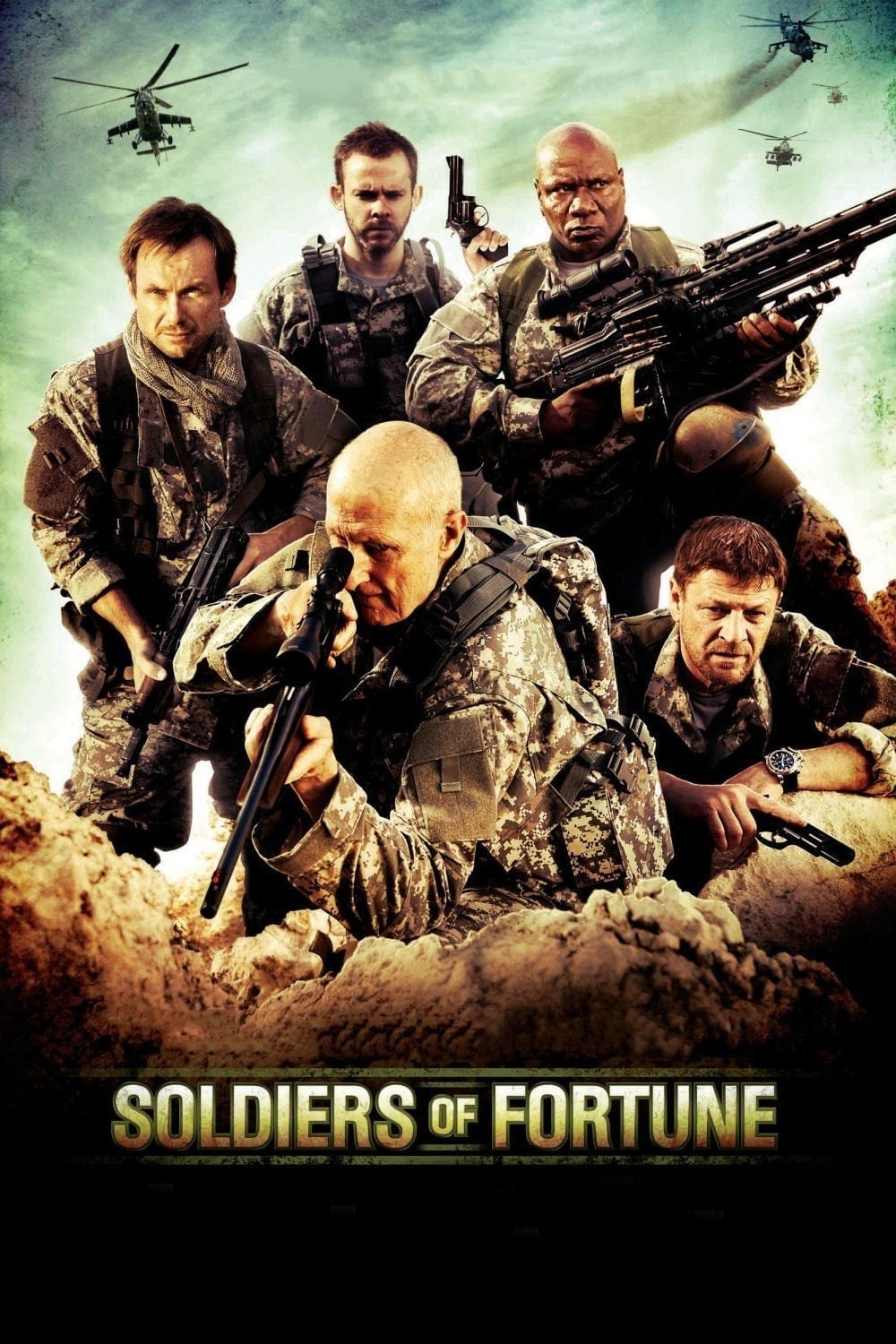 Poster de SOLDADOS DE FORTUNA en inglés