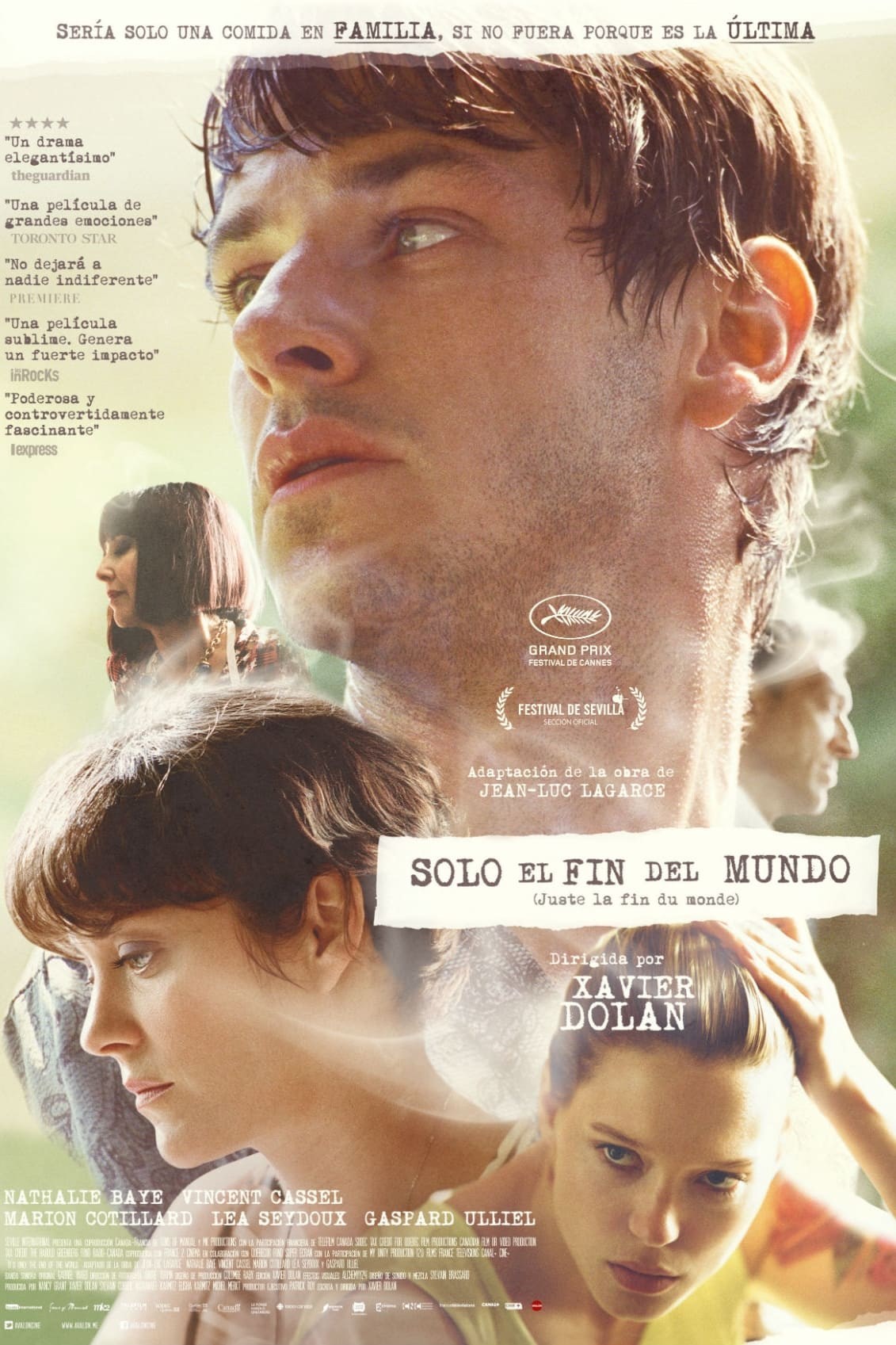 Poster de SÓLO EL FIN DEL MUNDO en español