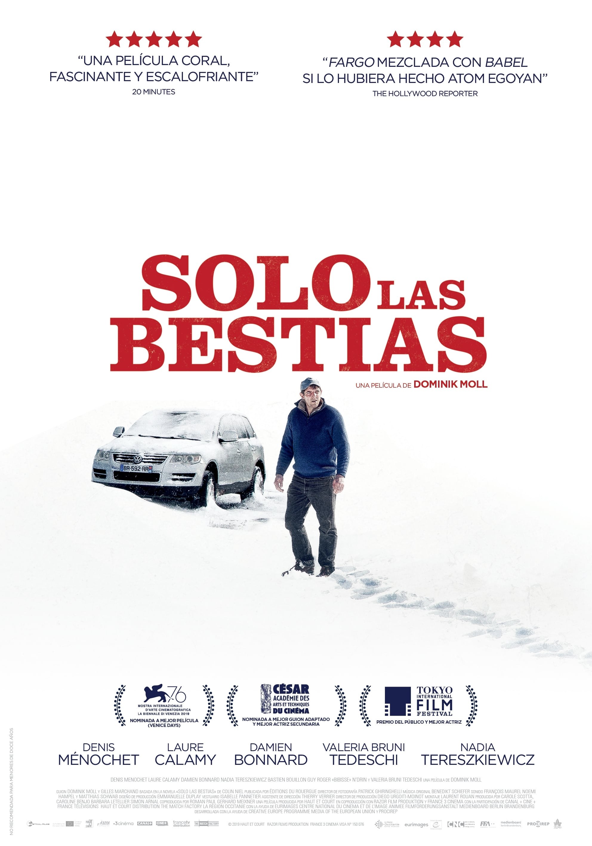 Poster de SOLO LAS BESTIAS en español