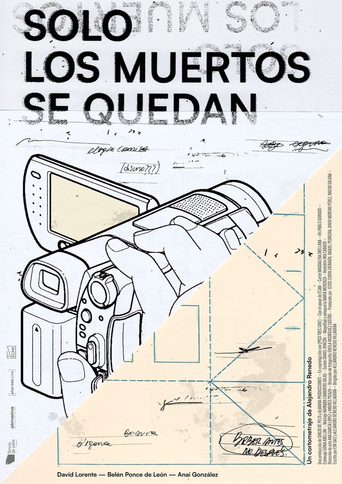 Poster de SOLO LOS MUERTOS SE QUEDAN en español