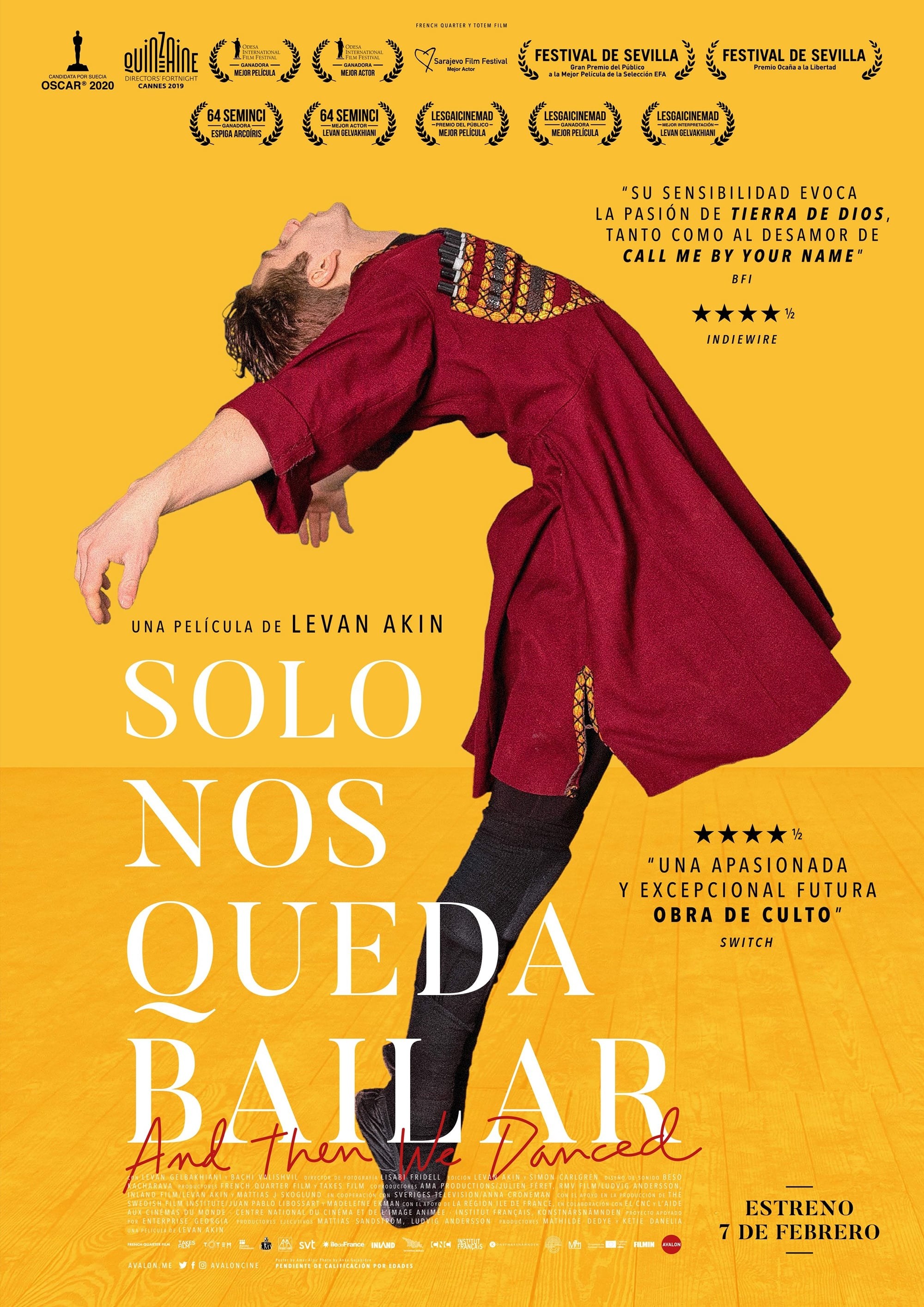 Poster de SOLO NOS QUEDA BAILAR en español