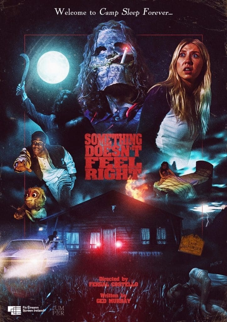 Poster de SOMETHING DOESN'T FEEL RIGHT en inglés