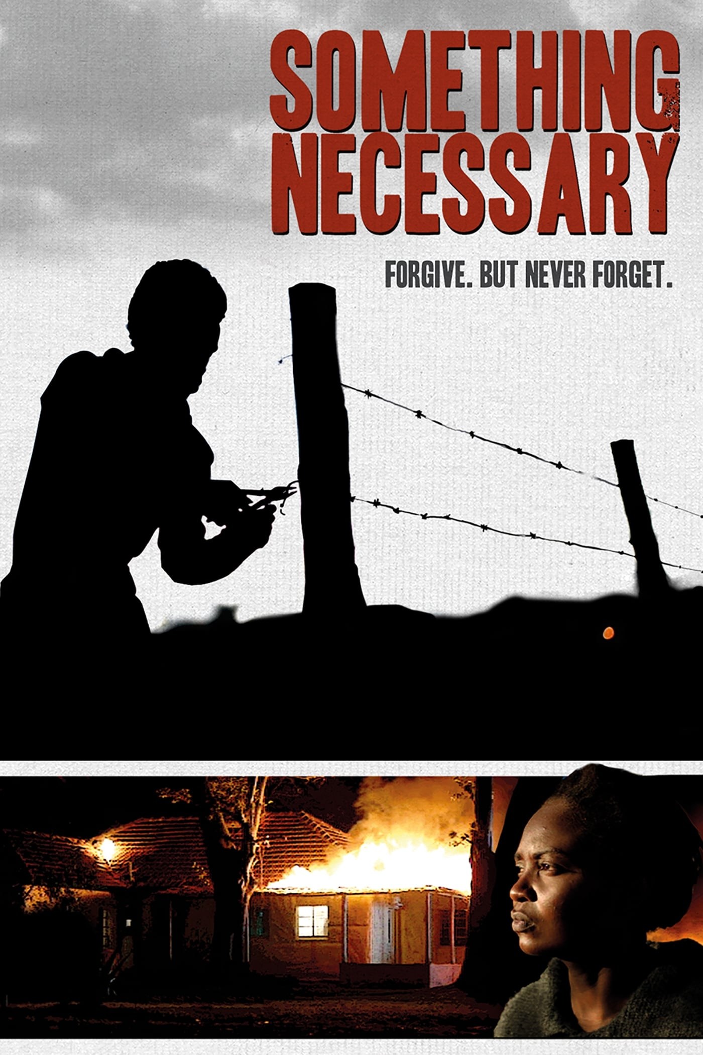 Poster de SOMETHING NECESSARY en inglés