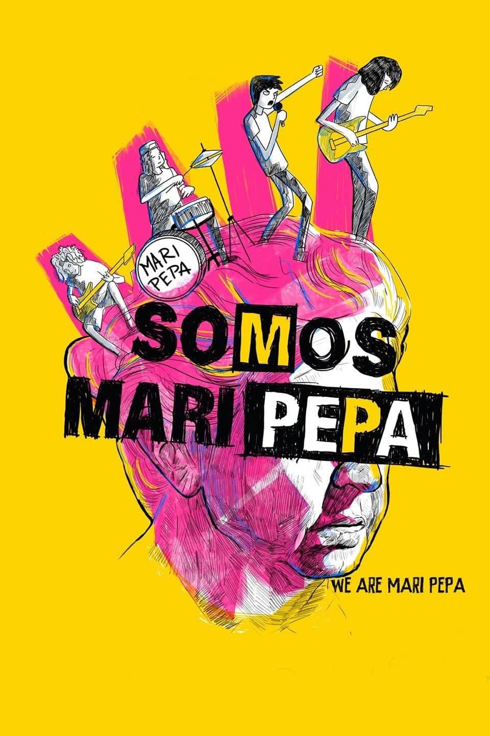 Poster de SOMOS MARI PEPA en inglés