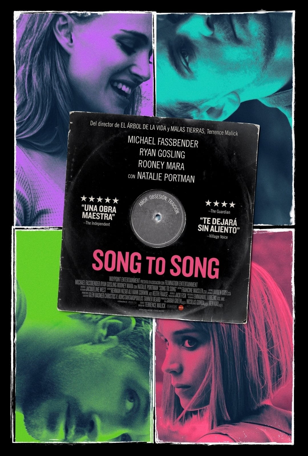 Poster de SONG TO SONG en español