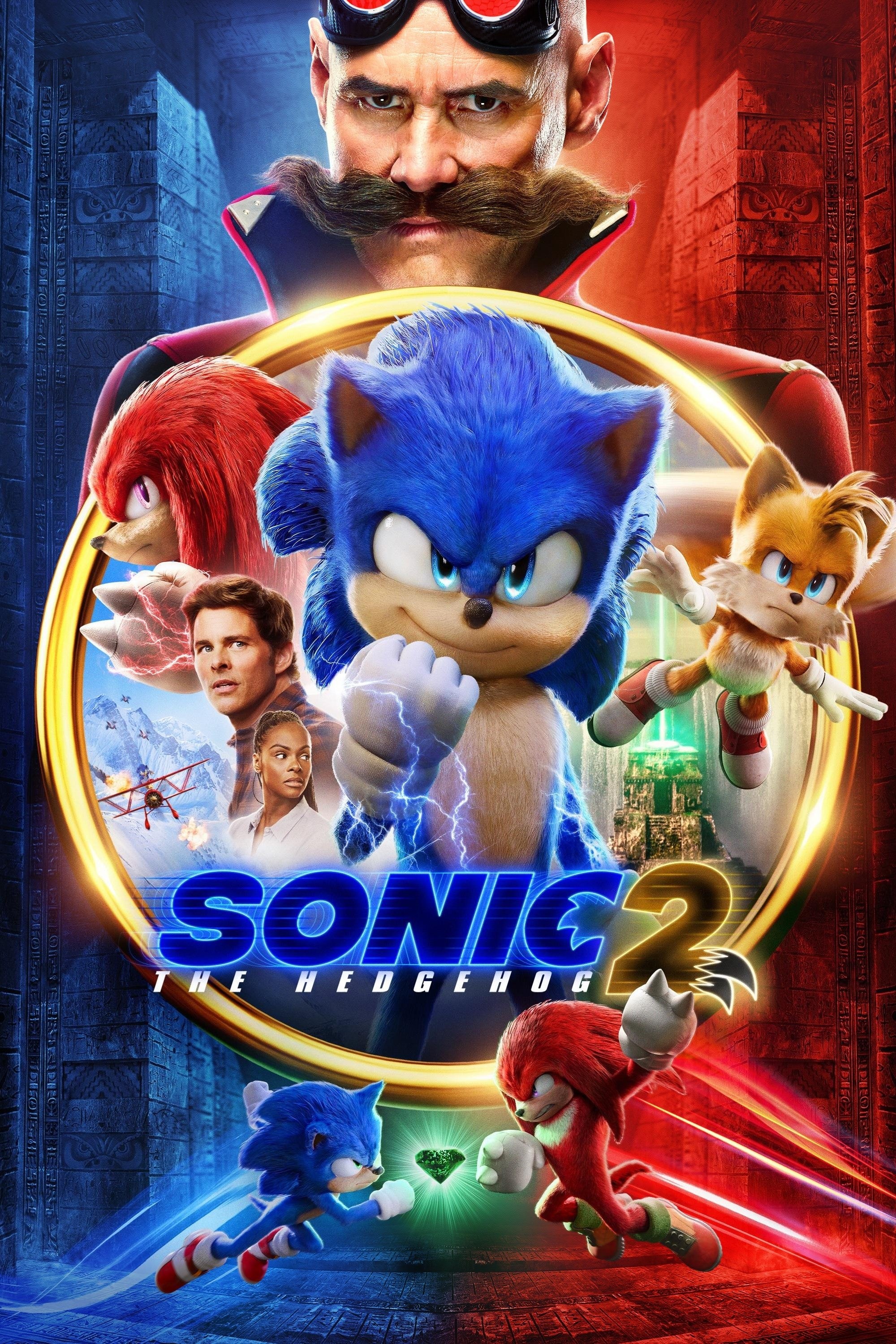 Poster de SONIC 2: LA PELÍCULA en inglés