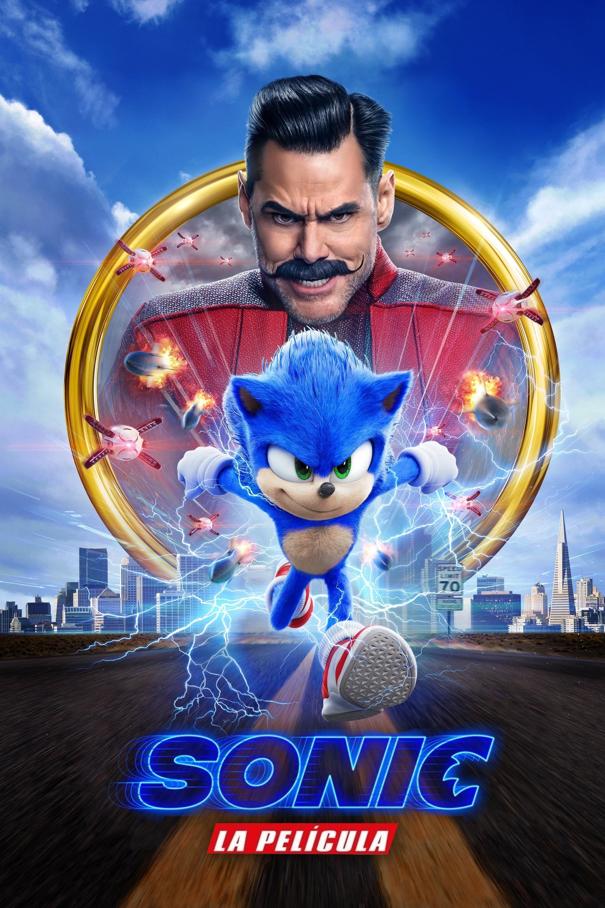 Poster de SONIC: LA PELÍCULA en español