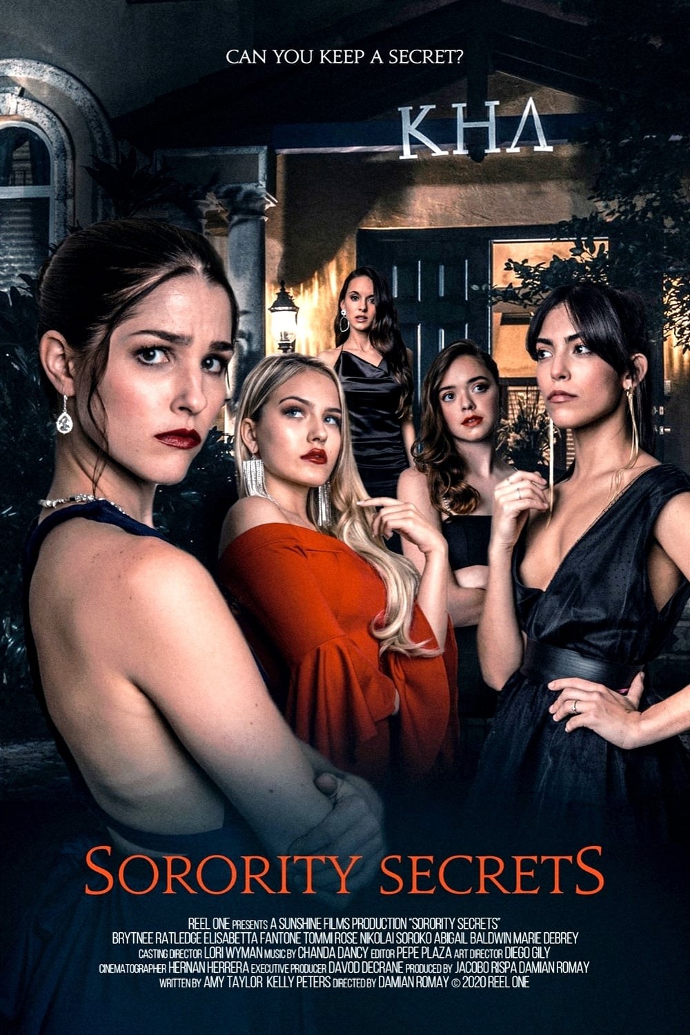 Poster de SORORITY SECRETS en inglés