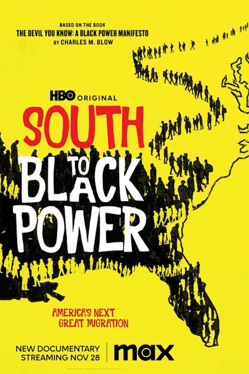 Poster de SOUTH TO BLACK POWER en inglés