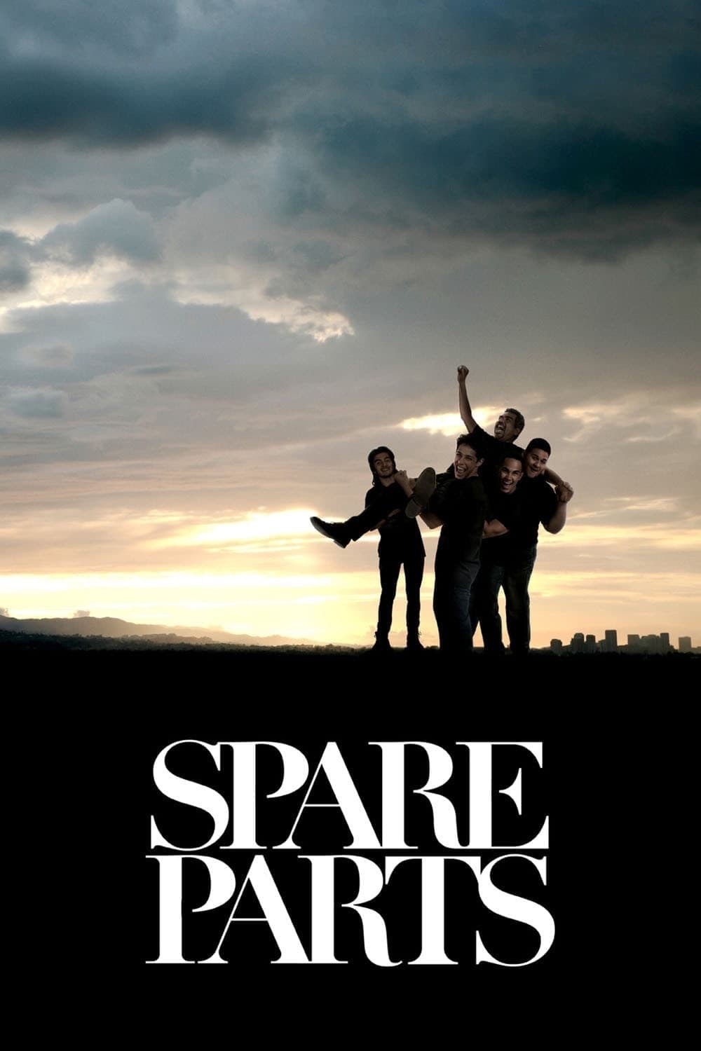 Poster de SPARE PARTS en inglés