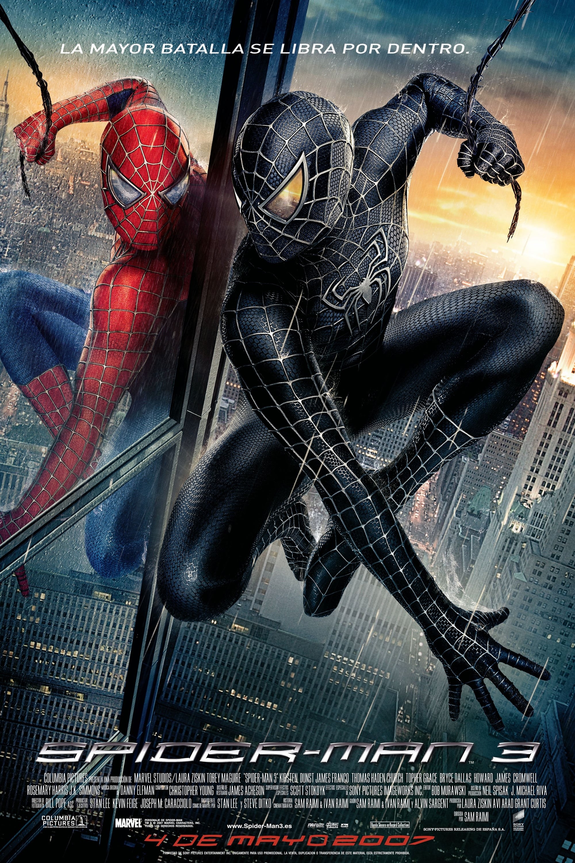 Poster de SPIDER-MAN 3 en español