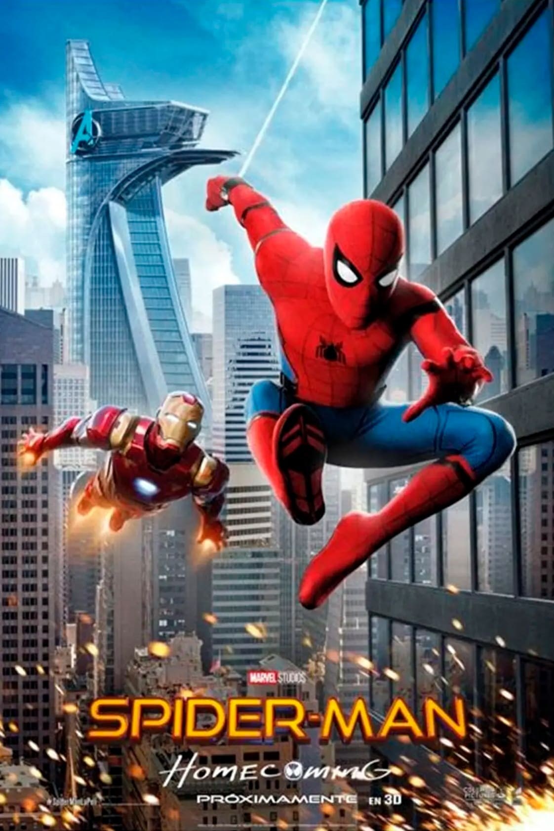 Poster de SPIDER-MAN: HOMECOMING en español