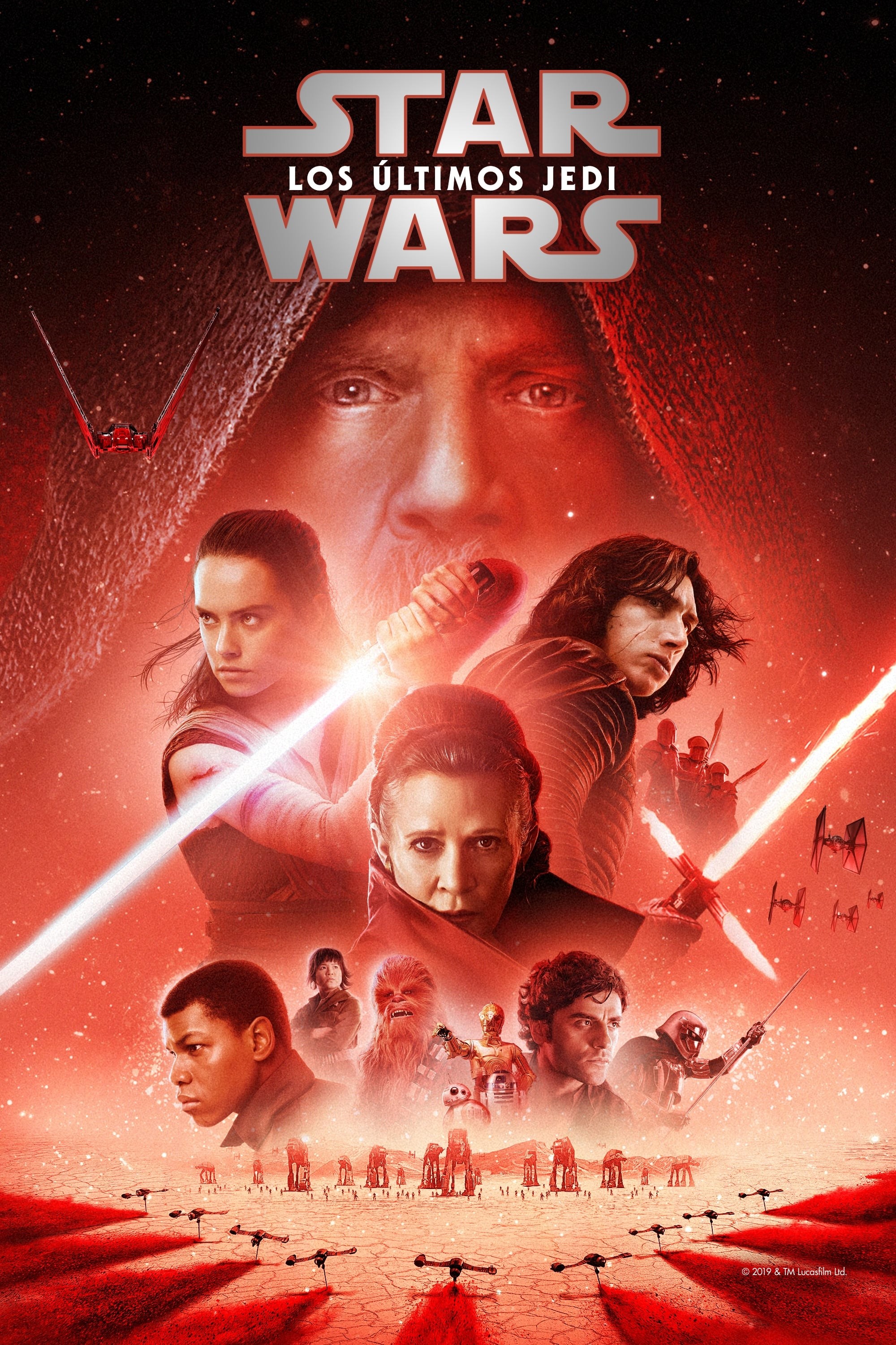 Poster de STAR WARS: EPISODIO VIII - LOS ÚLTIMOS JEDI en español