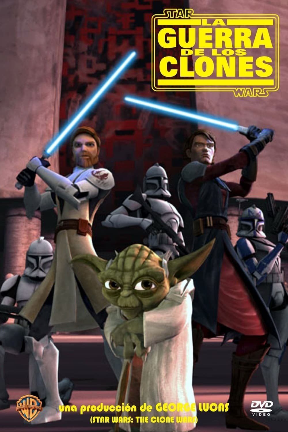 Poster de STAR WARS: LA GUERRA DE LOS CLONES en español