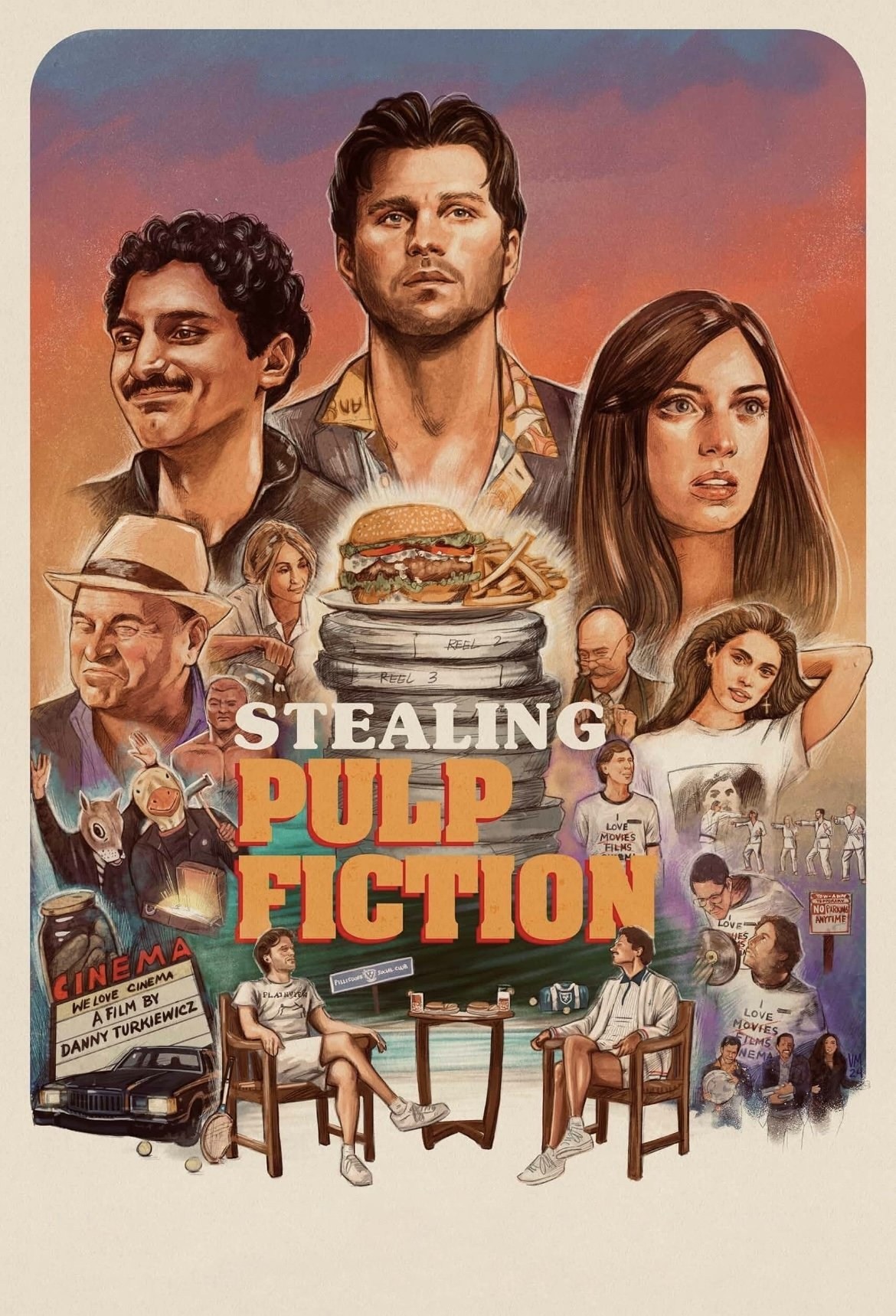 Poster de STEALING PULP FICTION en inglés