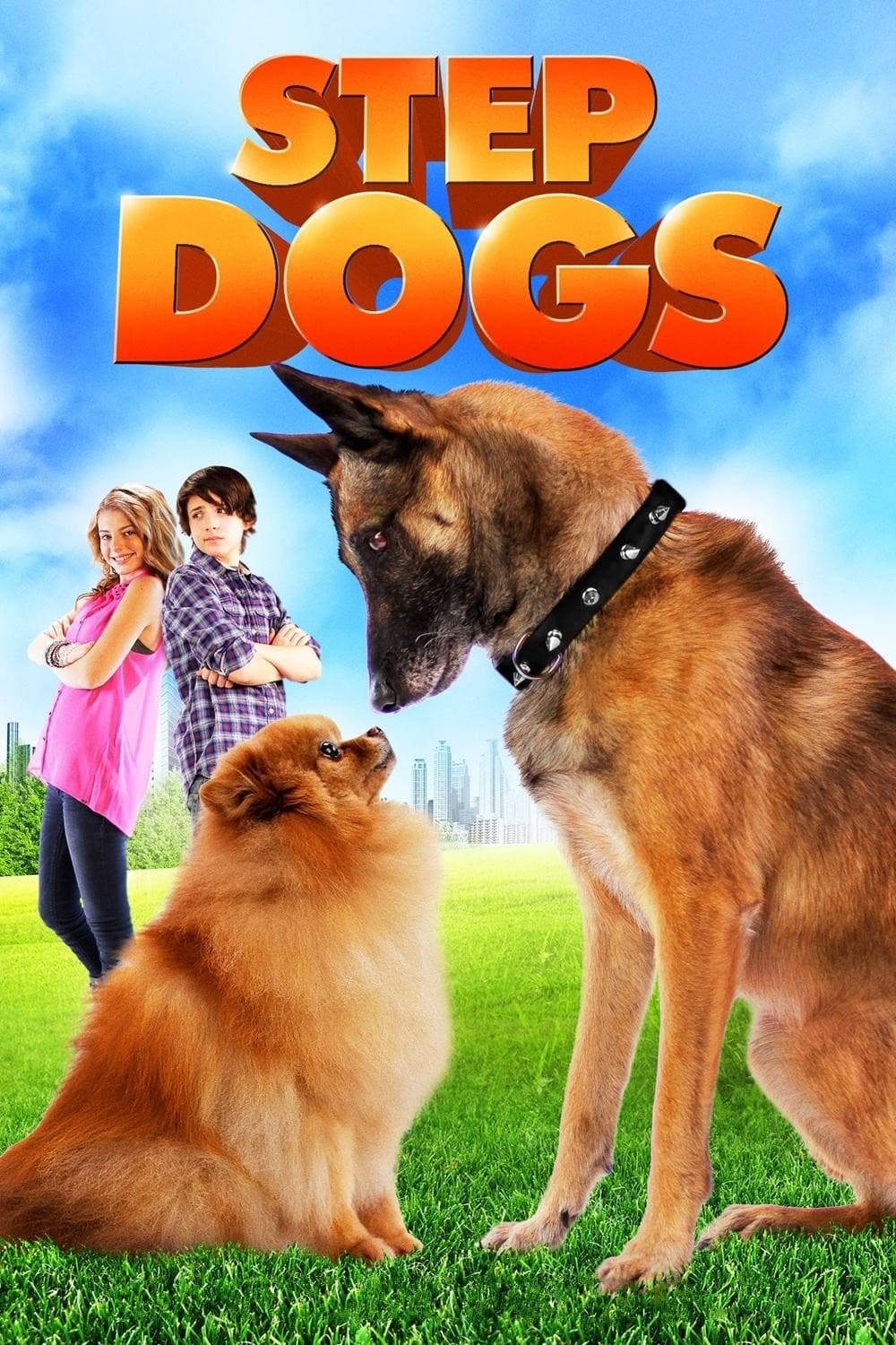 Poster de STEP DOGS en inglés