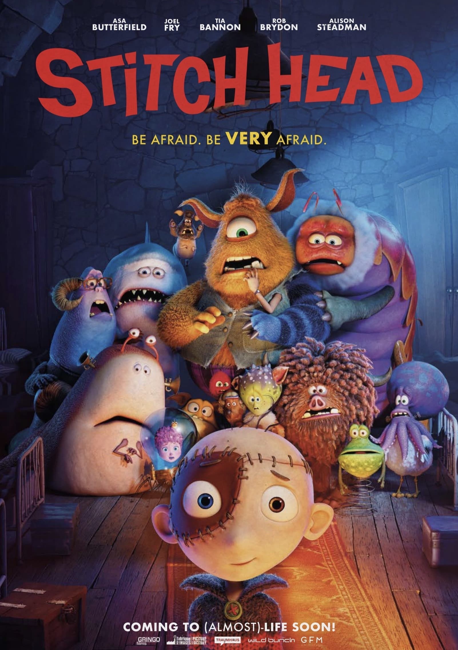 Poster de FRANKIE Y LOS MONSTRUOS en inglés