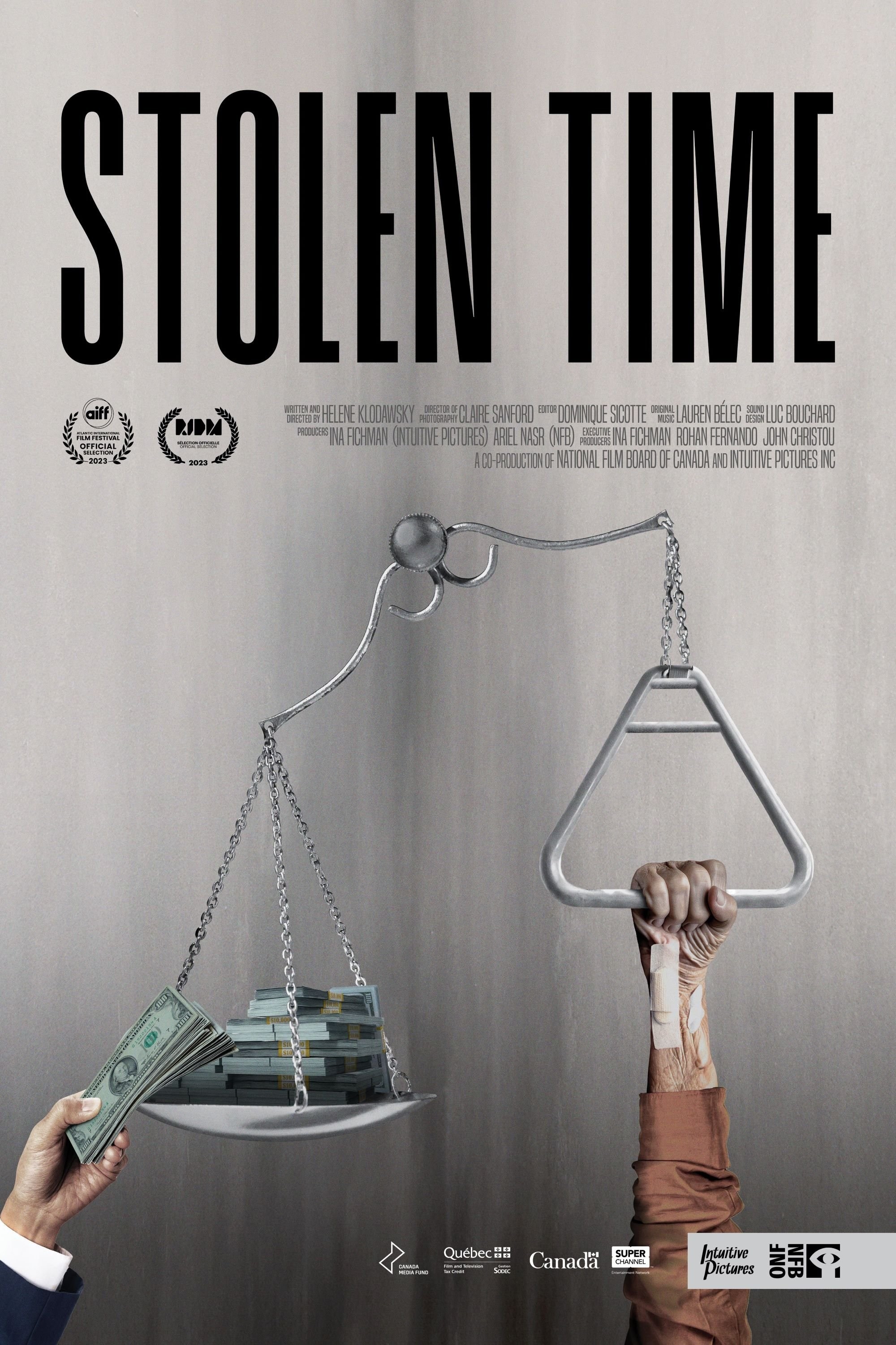Poster de STOLEN TIME en inglés