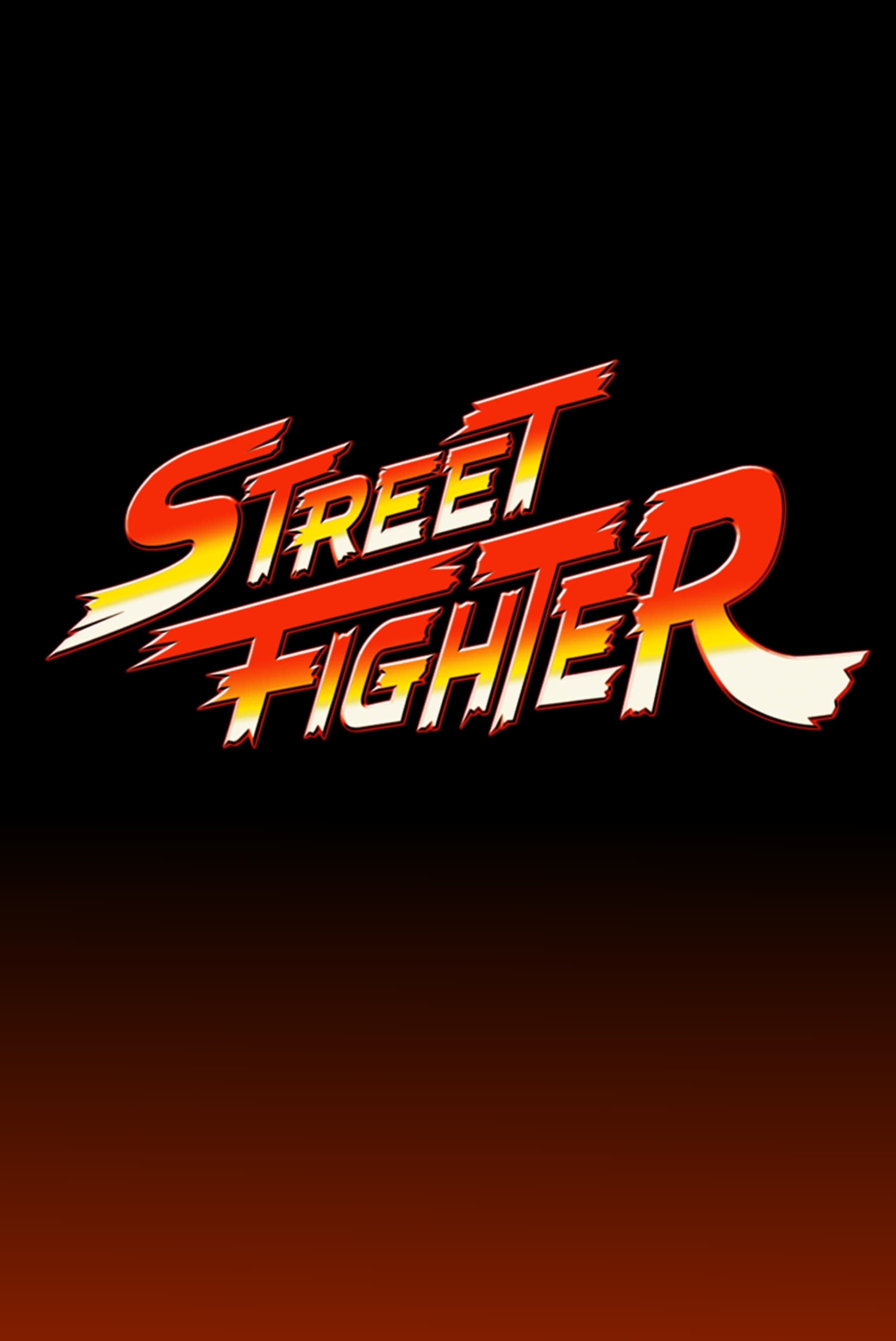 Poster de STREET FIGHTER en inglés