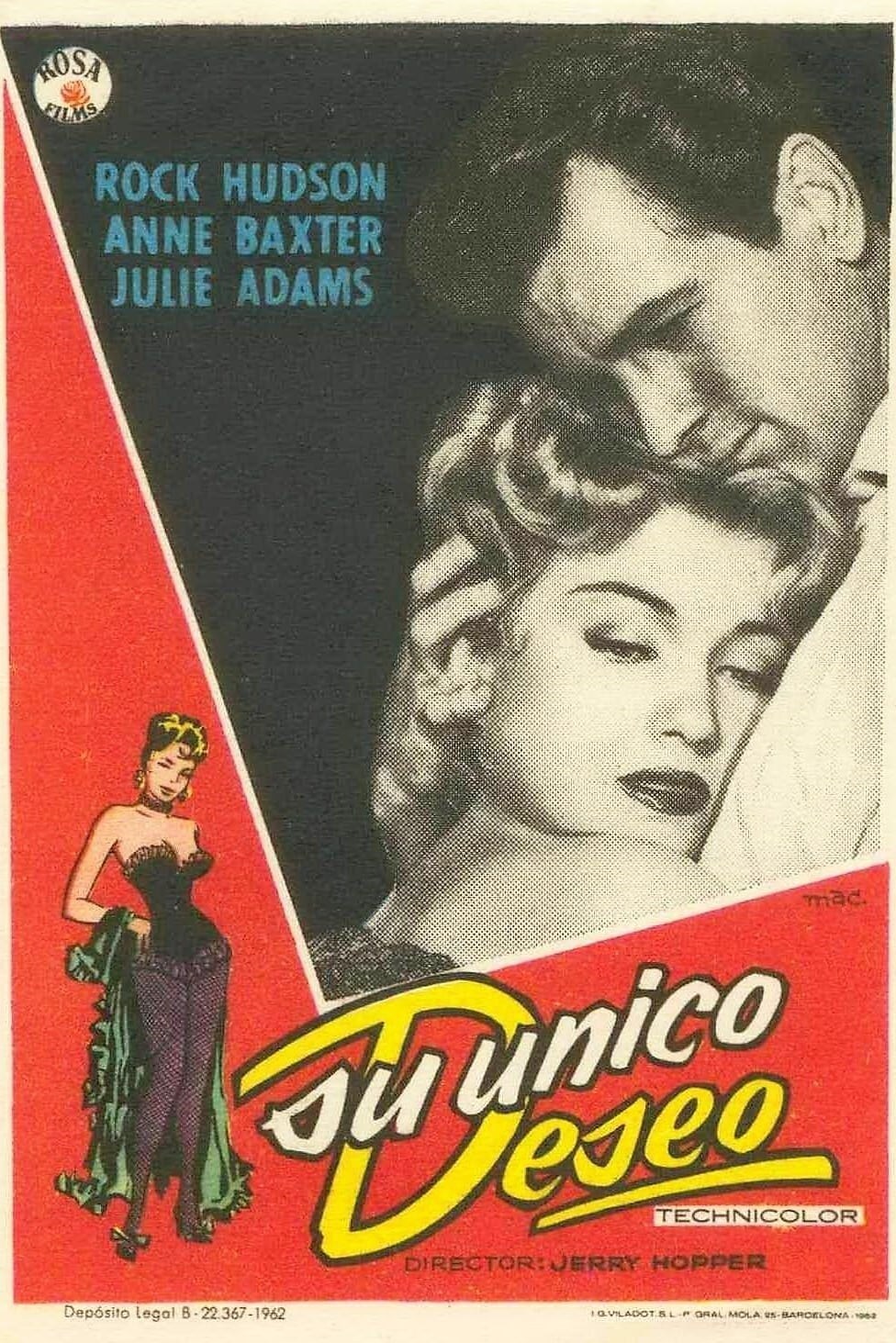 Poster de SU ÚNICO DESEO en español