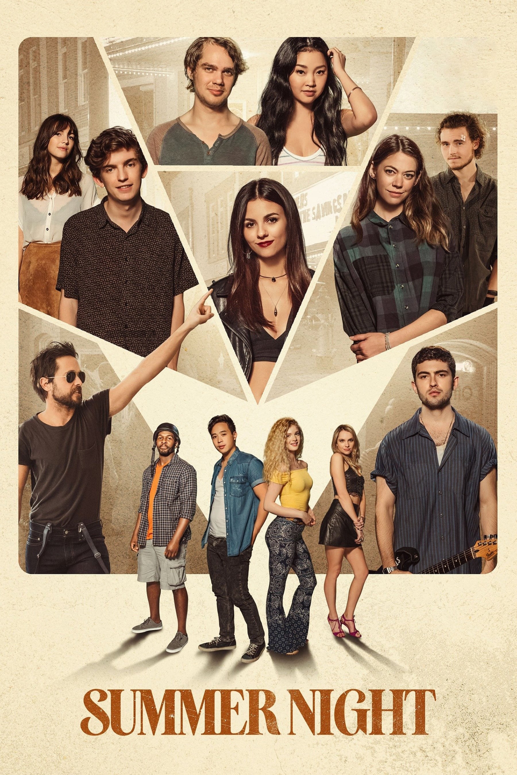 Poster de SUMMER NIGHT en inglés