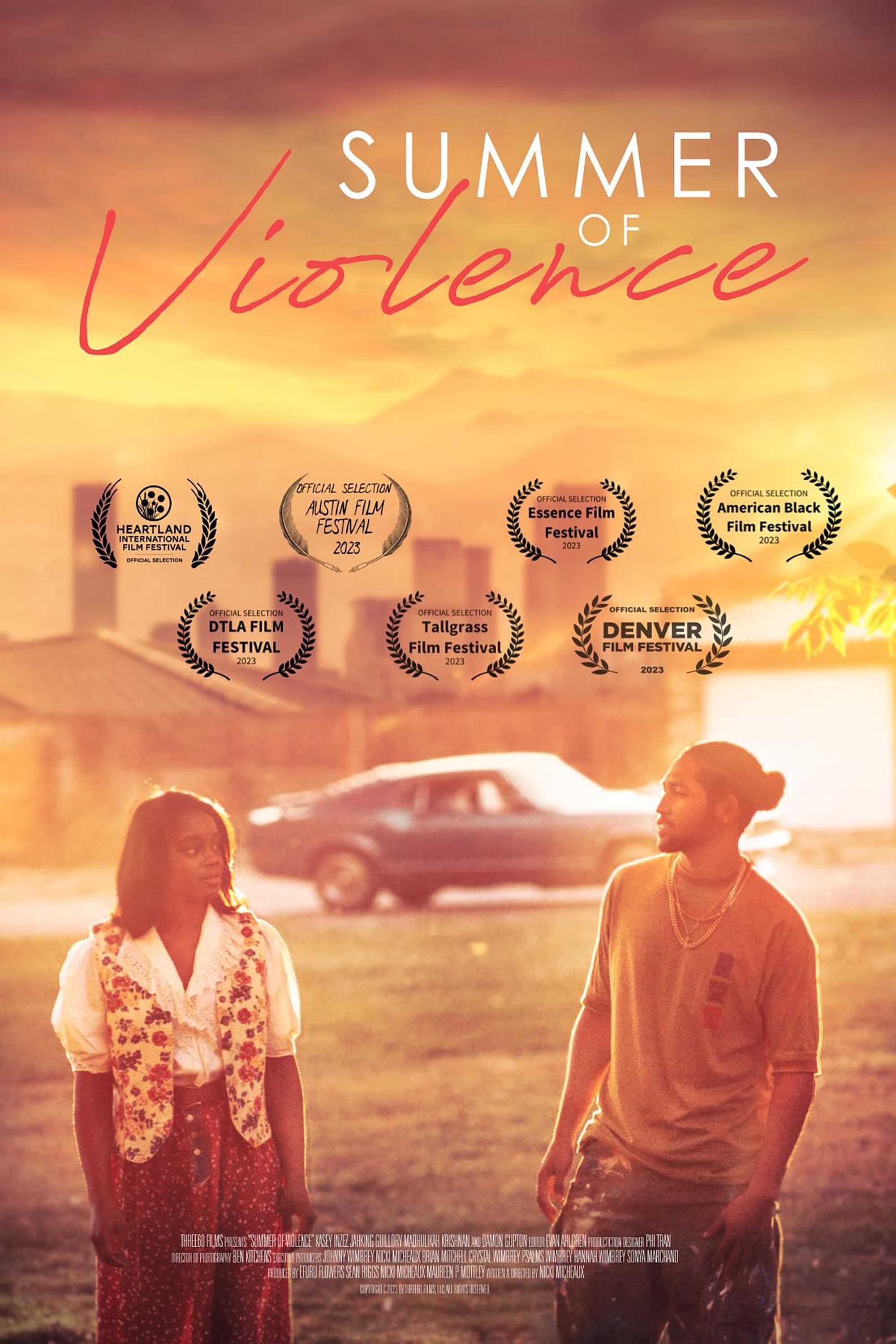 Poster de SUMMER OF VIOLENCE en inglés