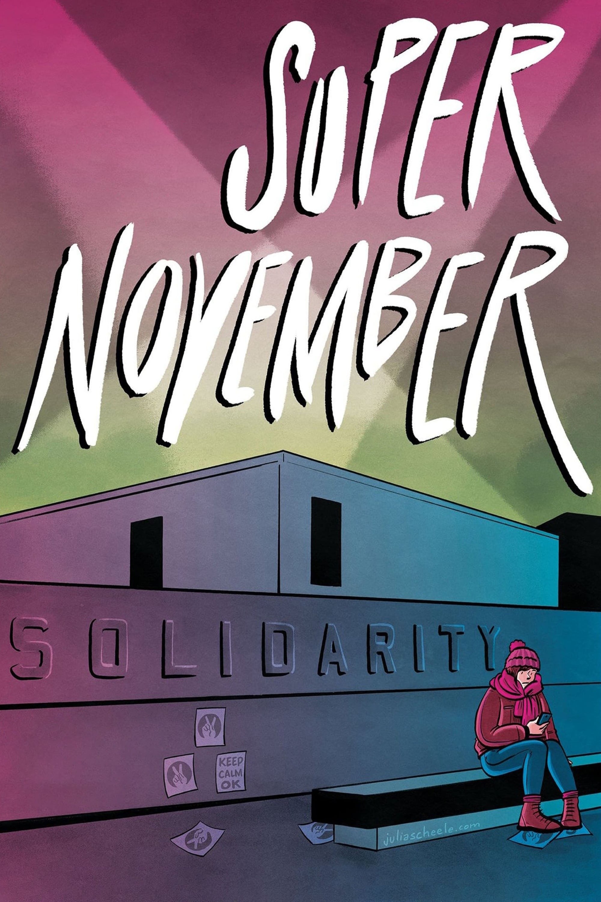 Poster de SUPER NOVEMBER en inglés