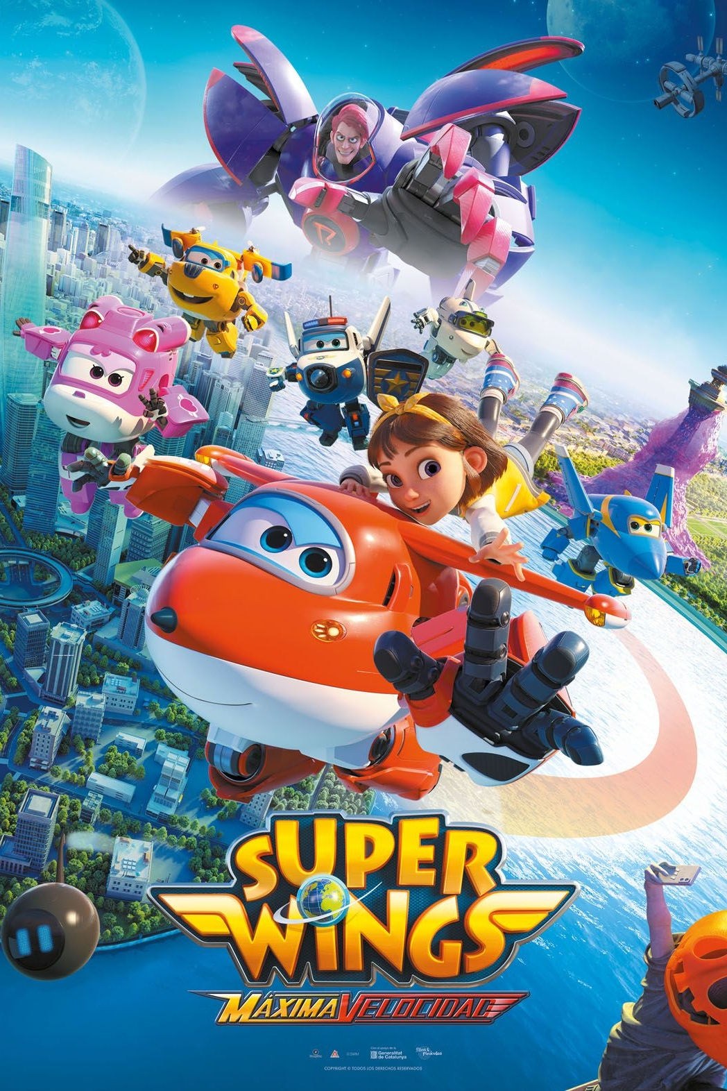 Poster de SUPER WINGS: MÁXIMA VELOCIDAD en español
