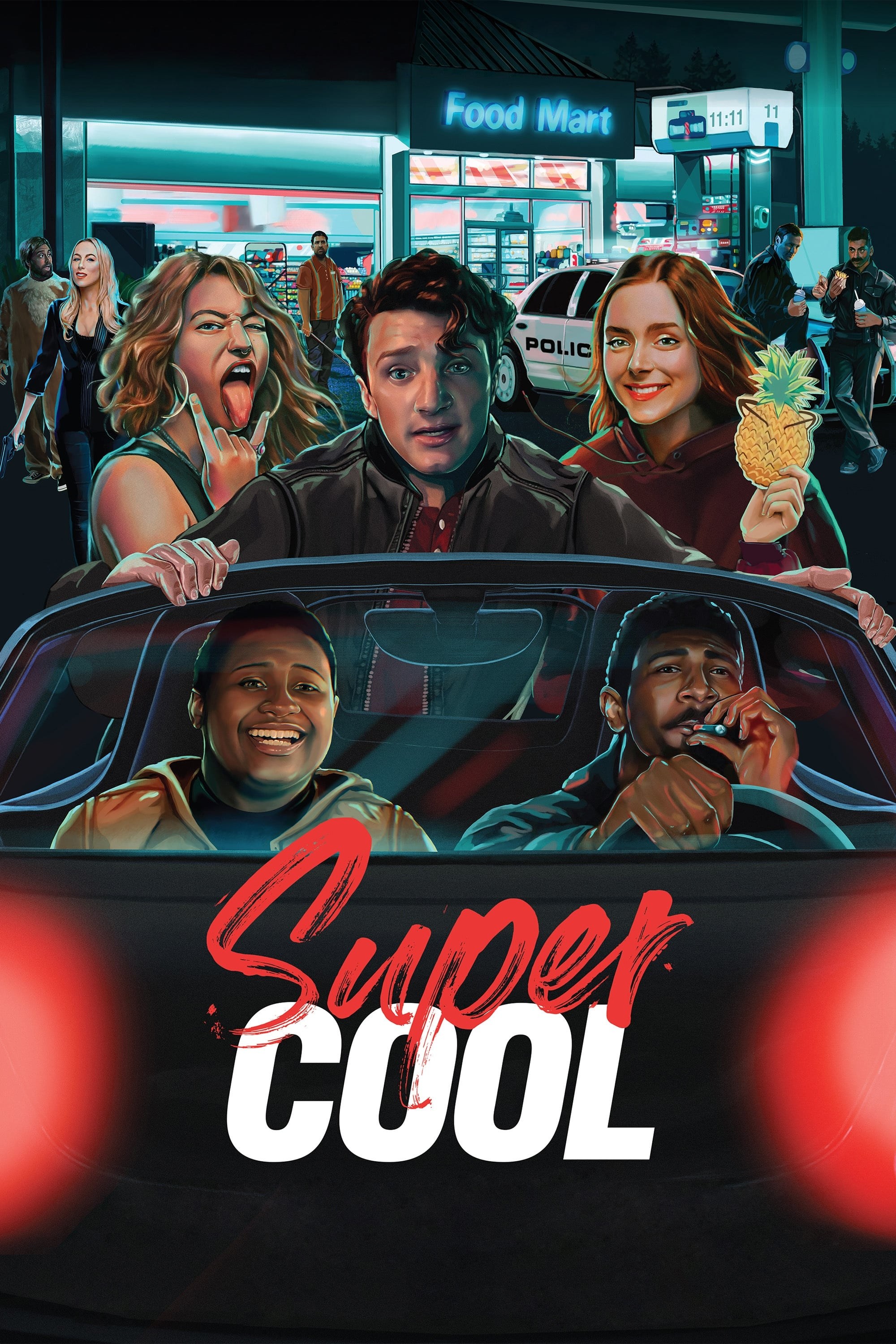 Poster de SUPERCOOL en inglés