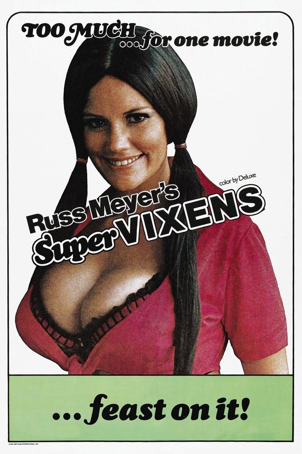 Poster de SUPERVIXENS en inglés