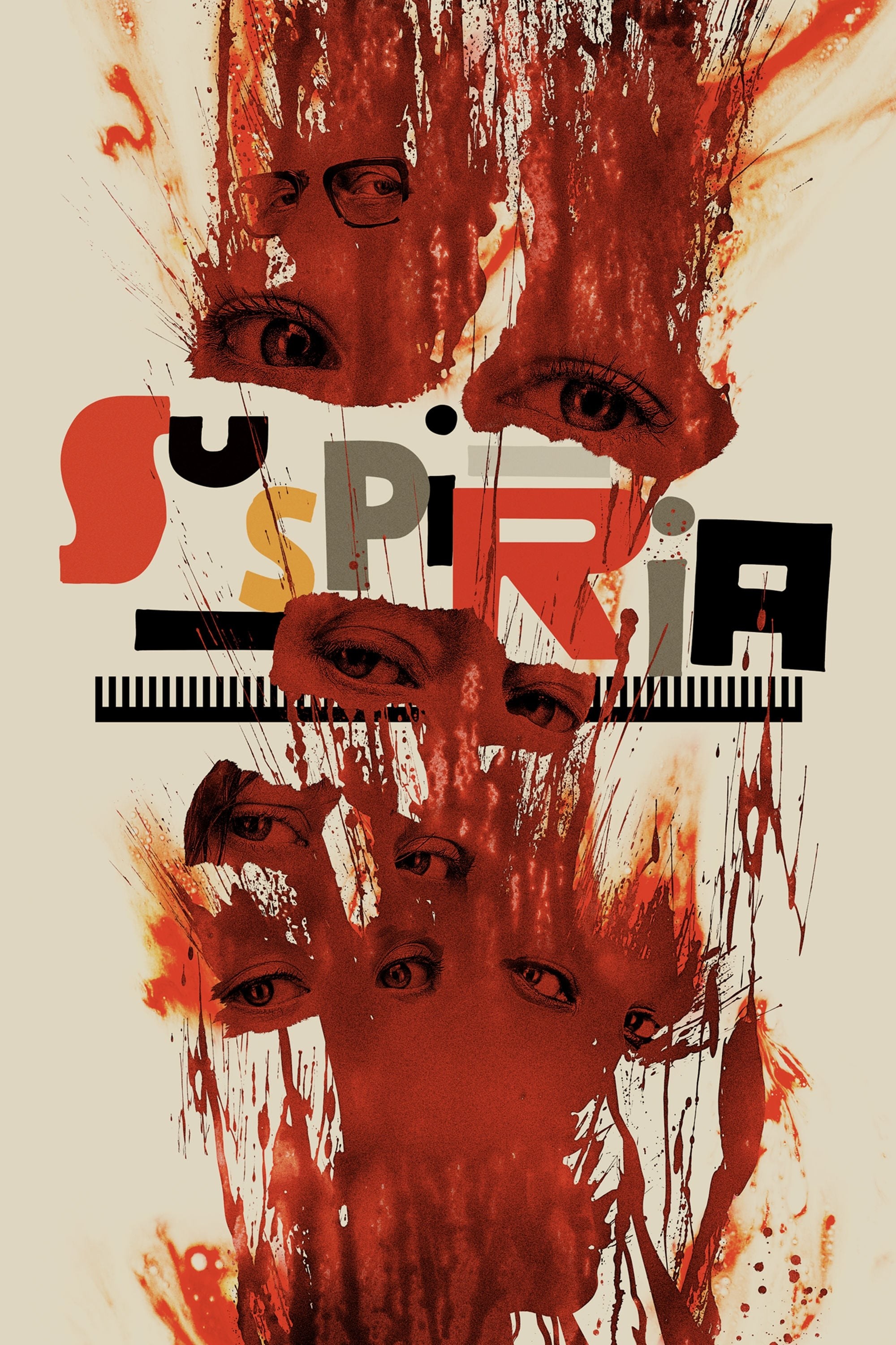 Poster de SUSPIRIA en inglés
