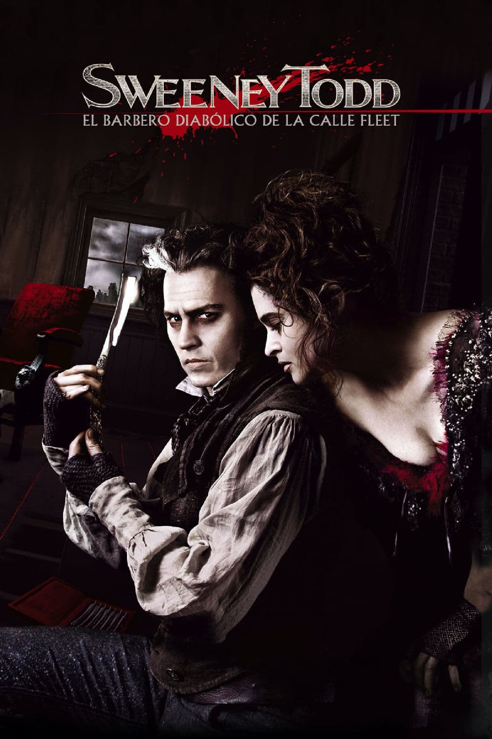 Poster de SWEENEY TODD: EL BARBERO DIABÓLICO DE LA CALLE FLEET en español