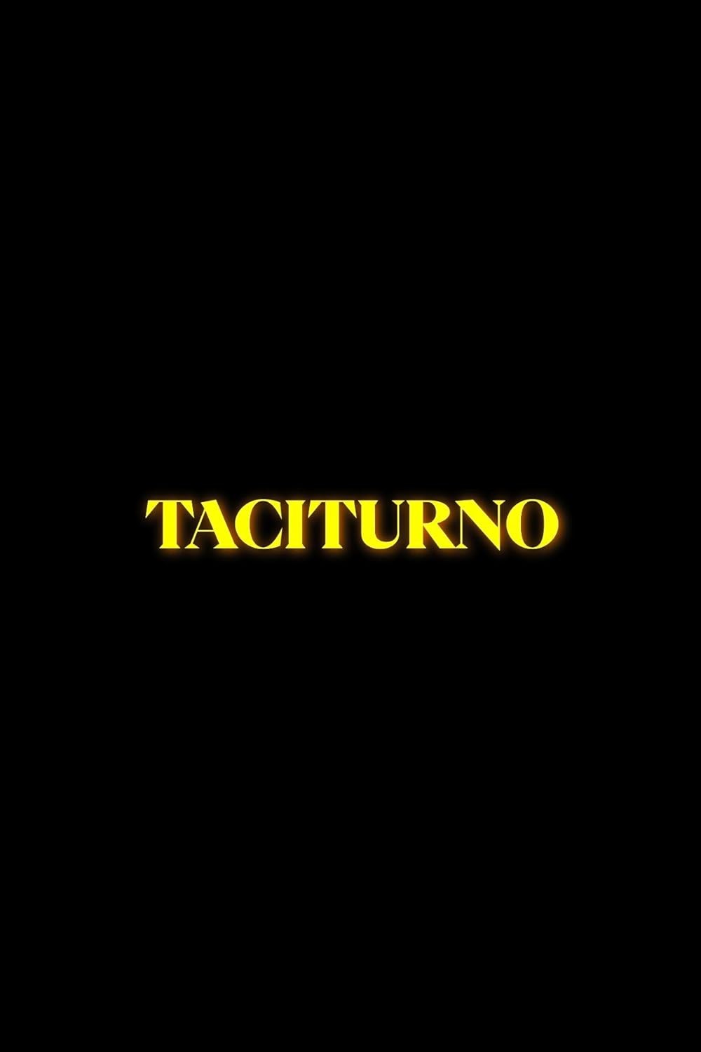 Poster de TACITURNO