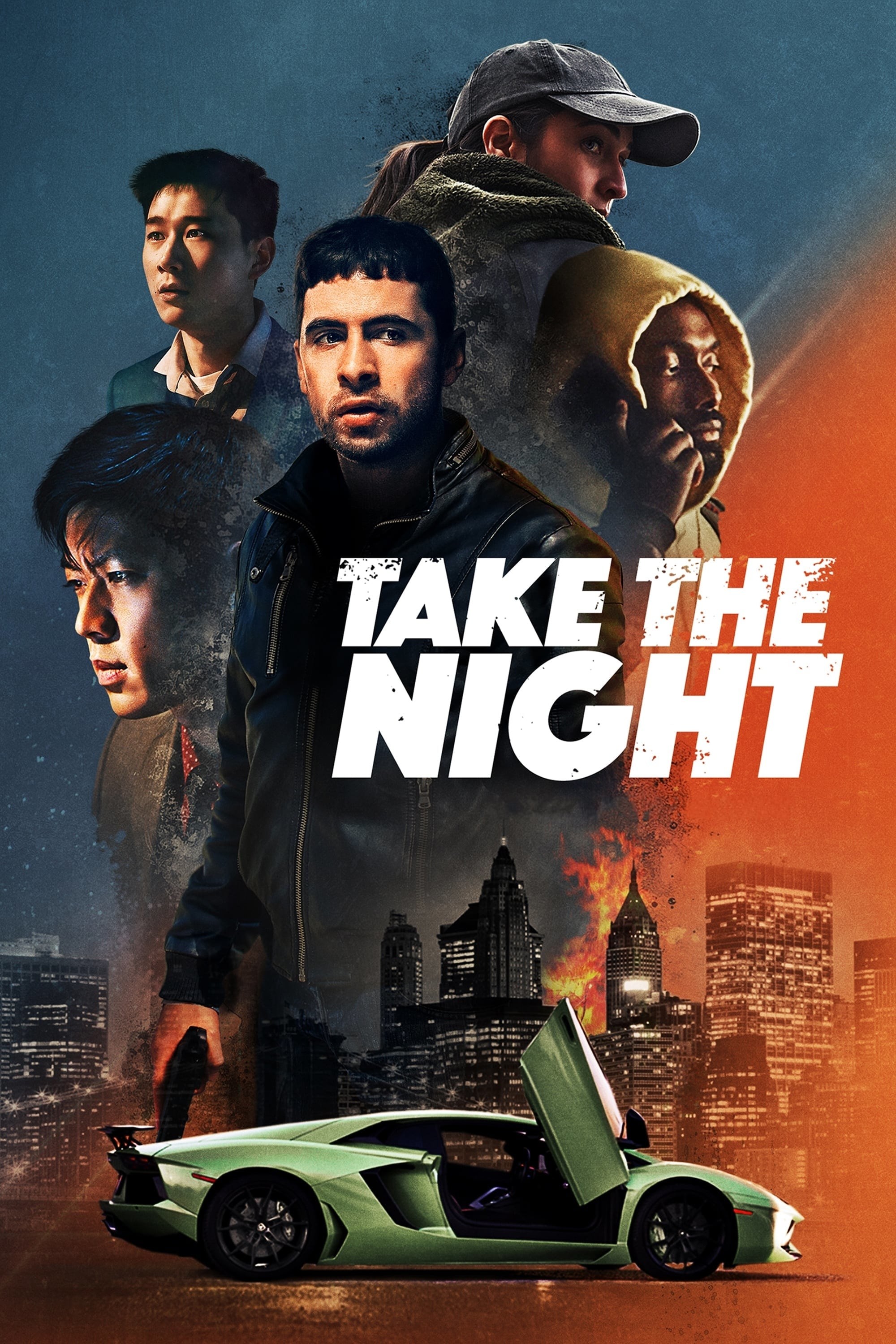 Poster de TAKE THE NIGHT en inglés