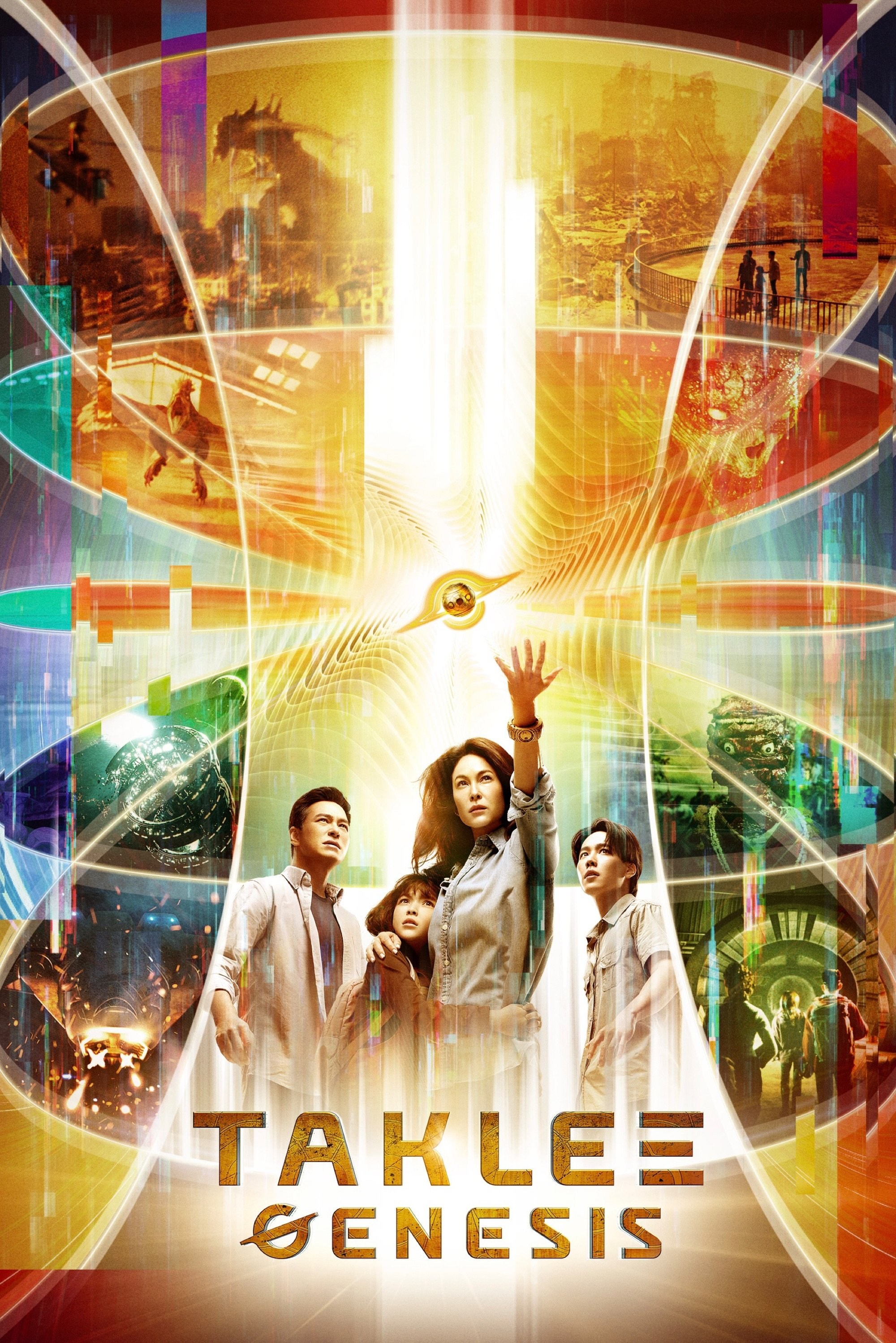 Poster de TAKLEE GENESIS X WORLDS COLLIDE en inglés