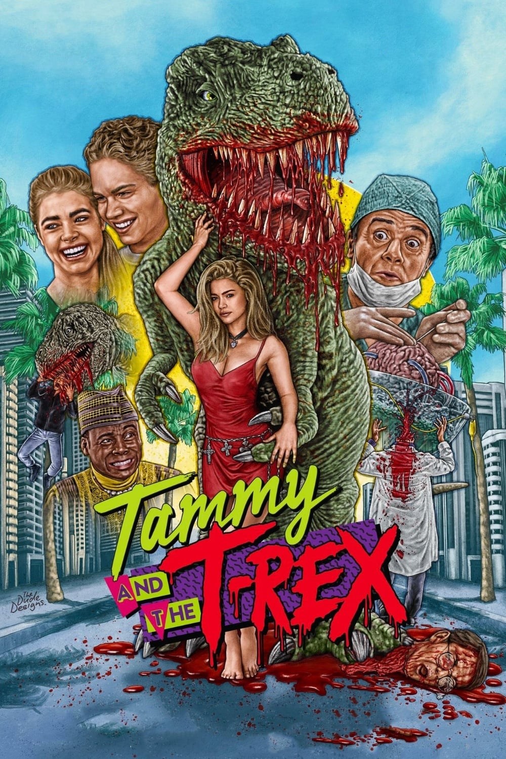 Poster de TAMMY AND THE T-REX en inglés