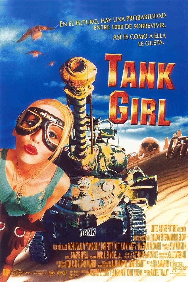 Poster de TANK GIRL en español