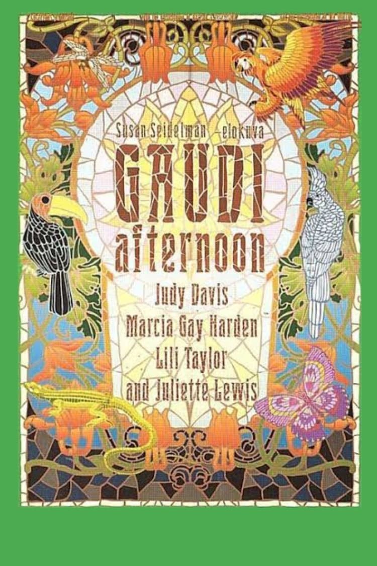 Poster de TARDES DE GAUDÍ en inglés