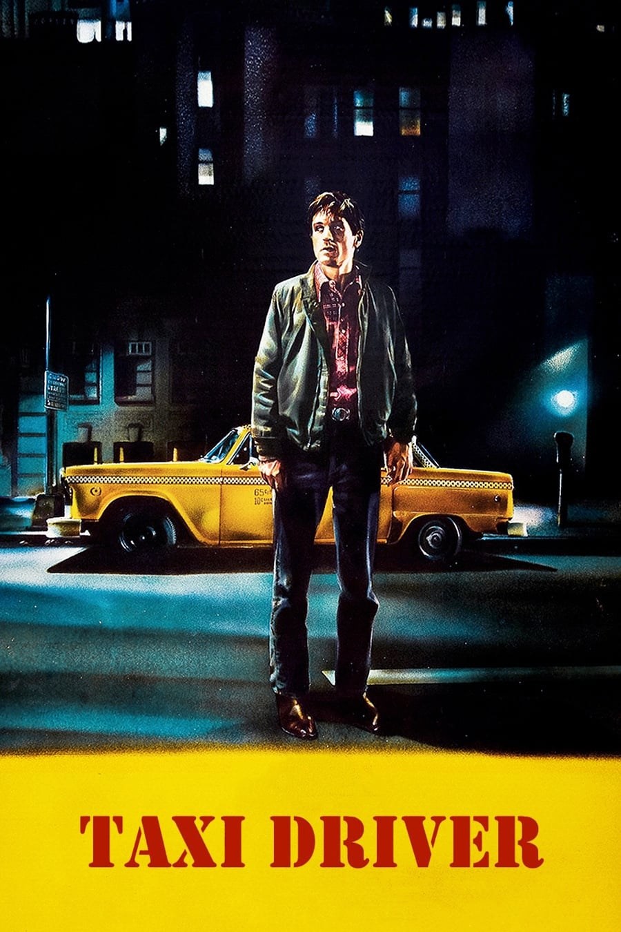Poster de TAXI DRIVER en inglés